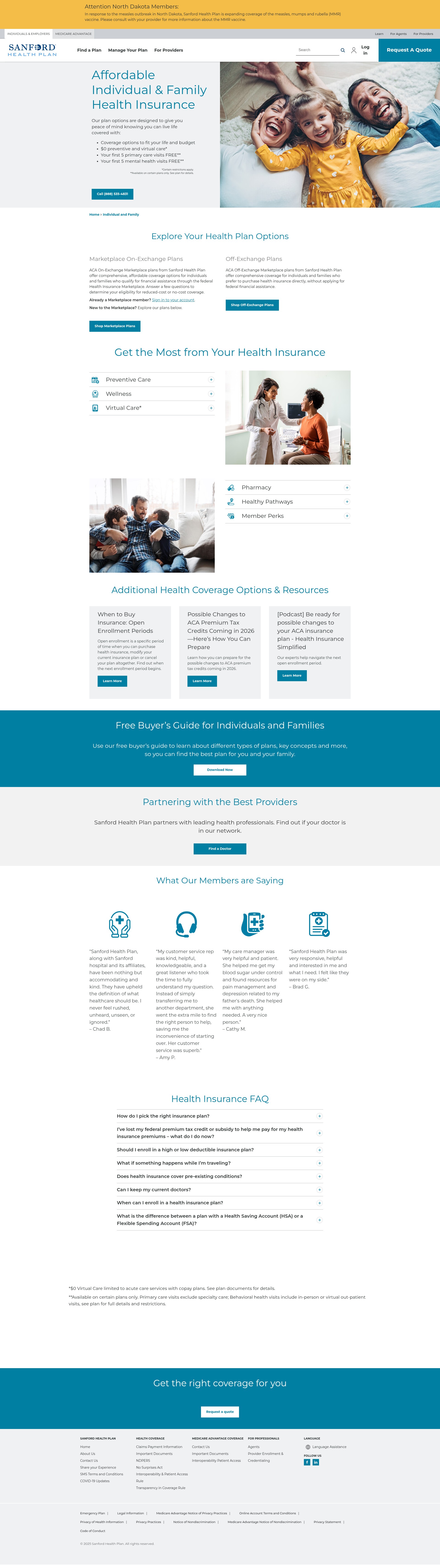 Landing Page