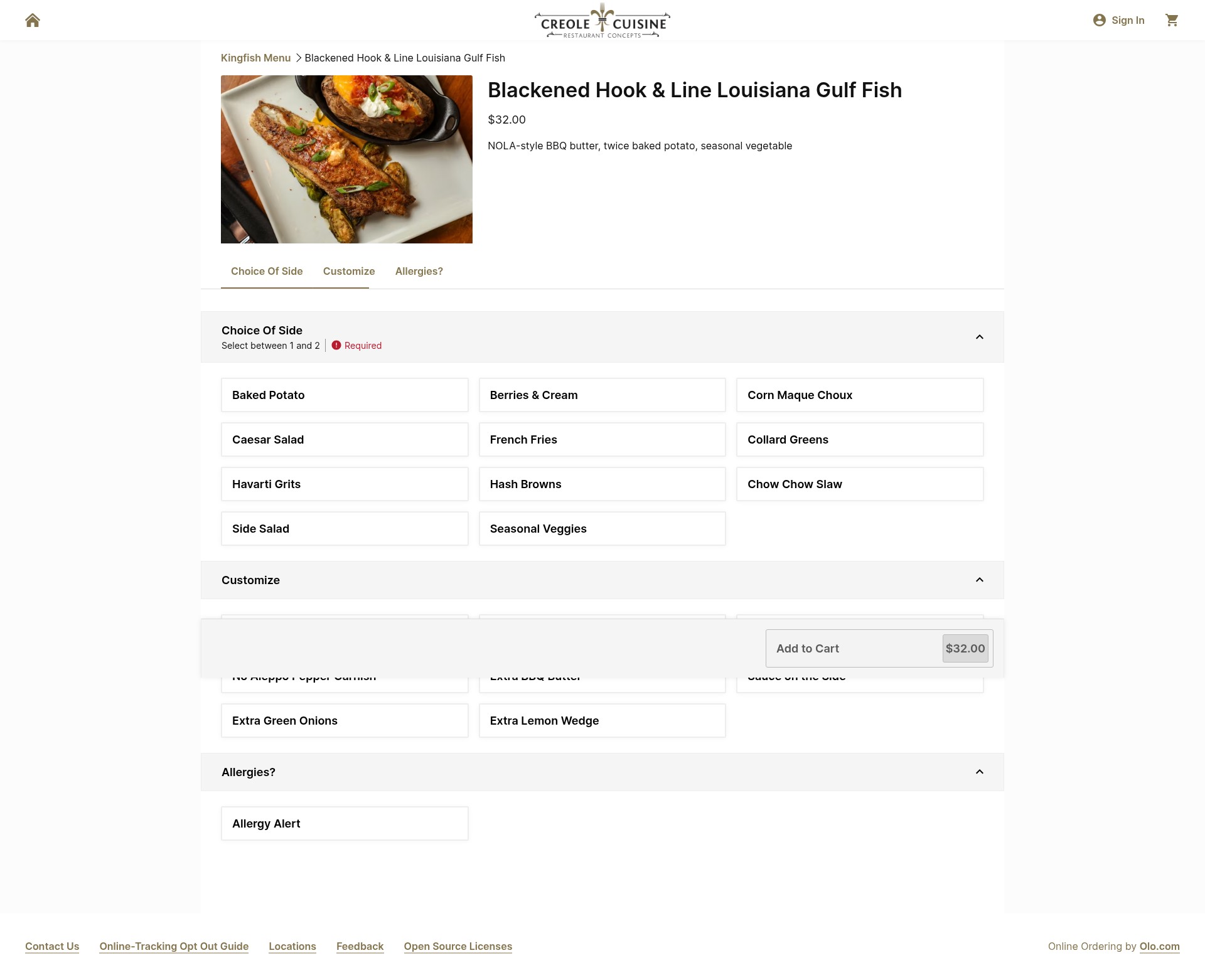 Landing Page