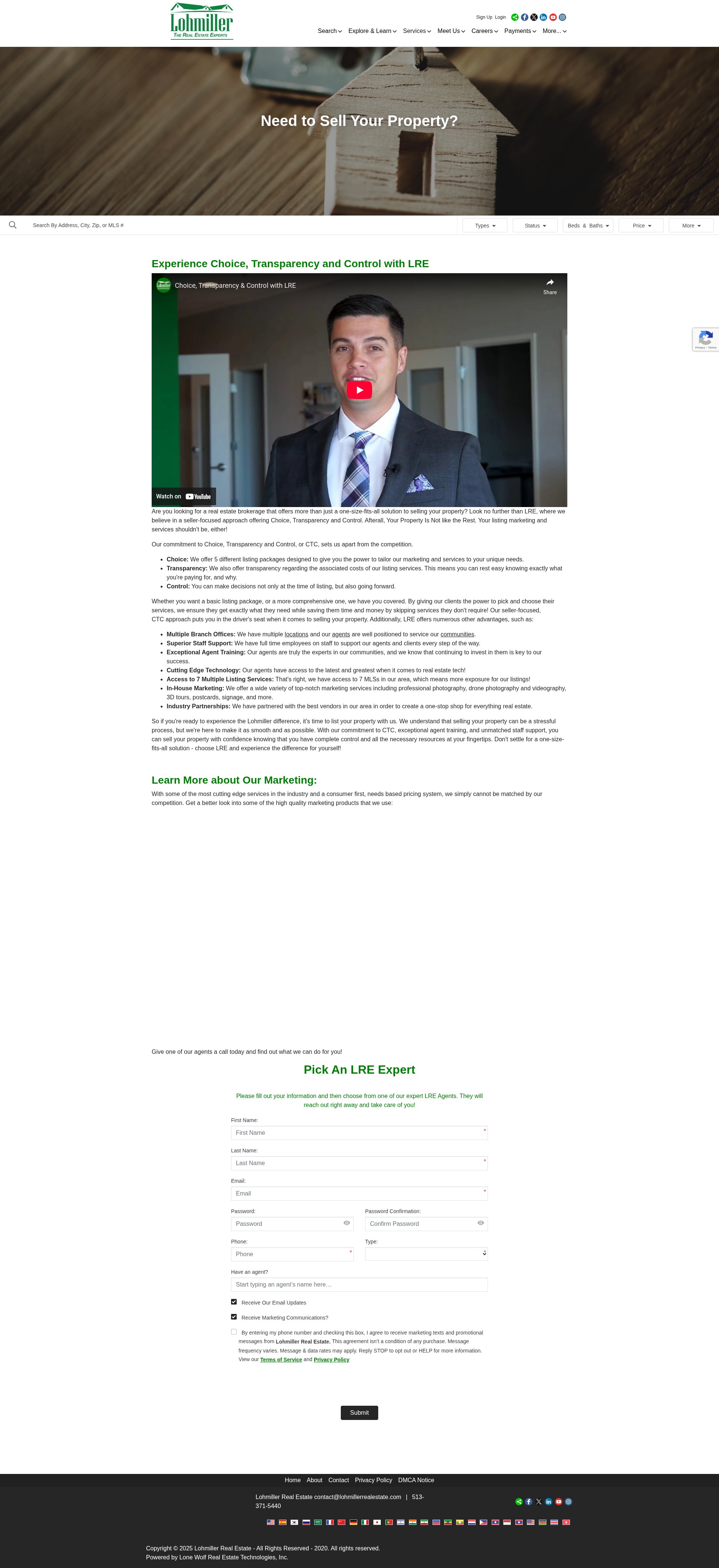 Landing Page