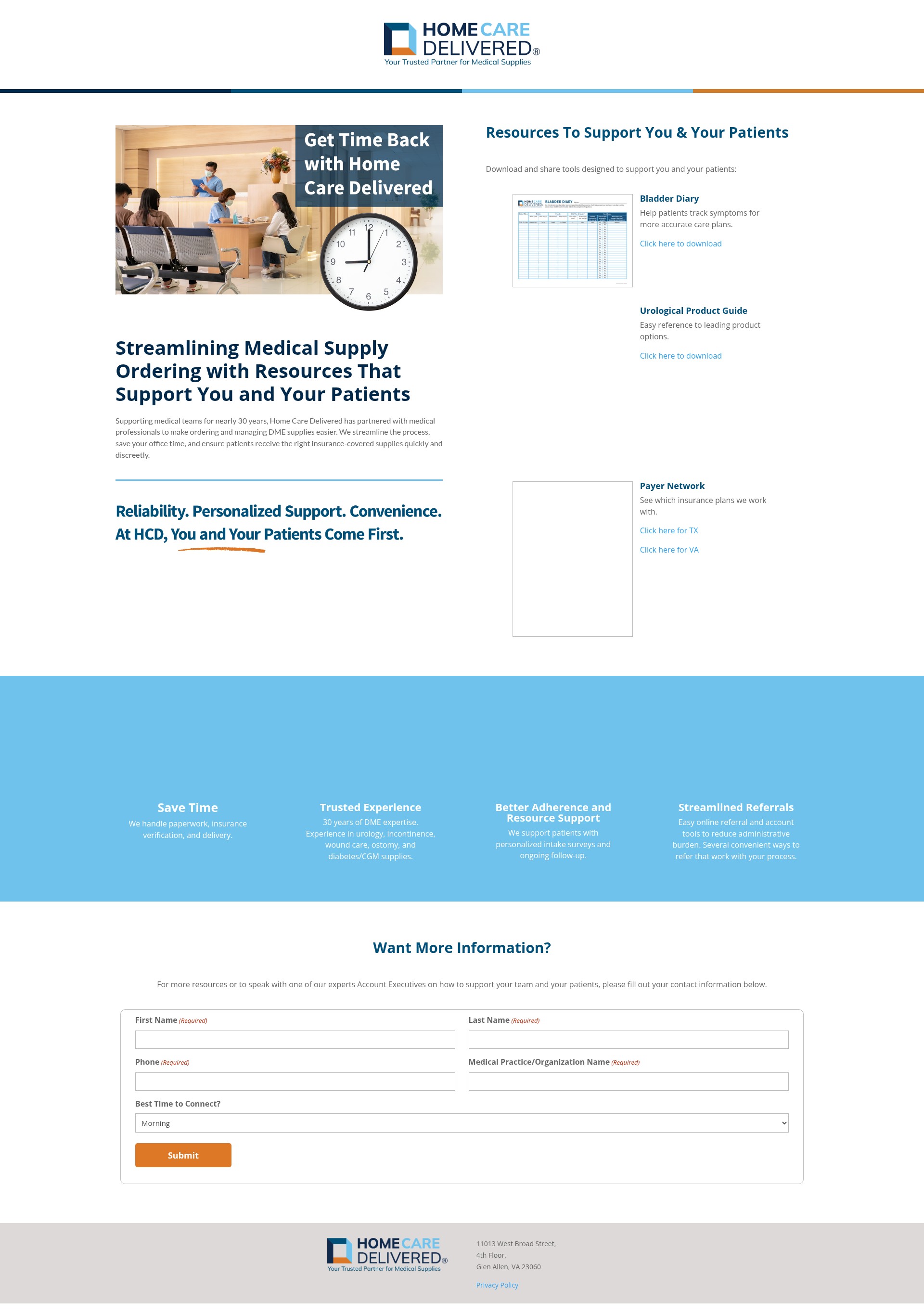 Landing Page