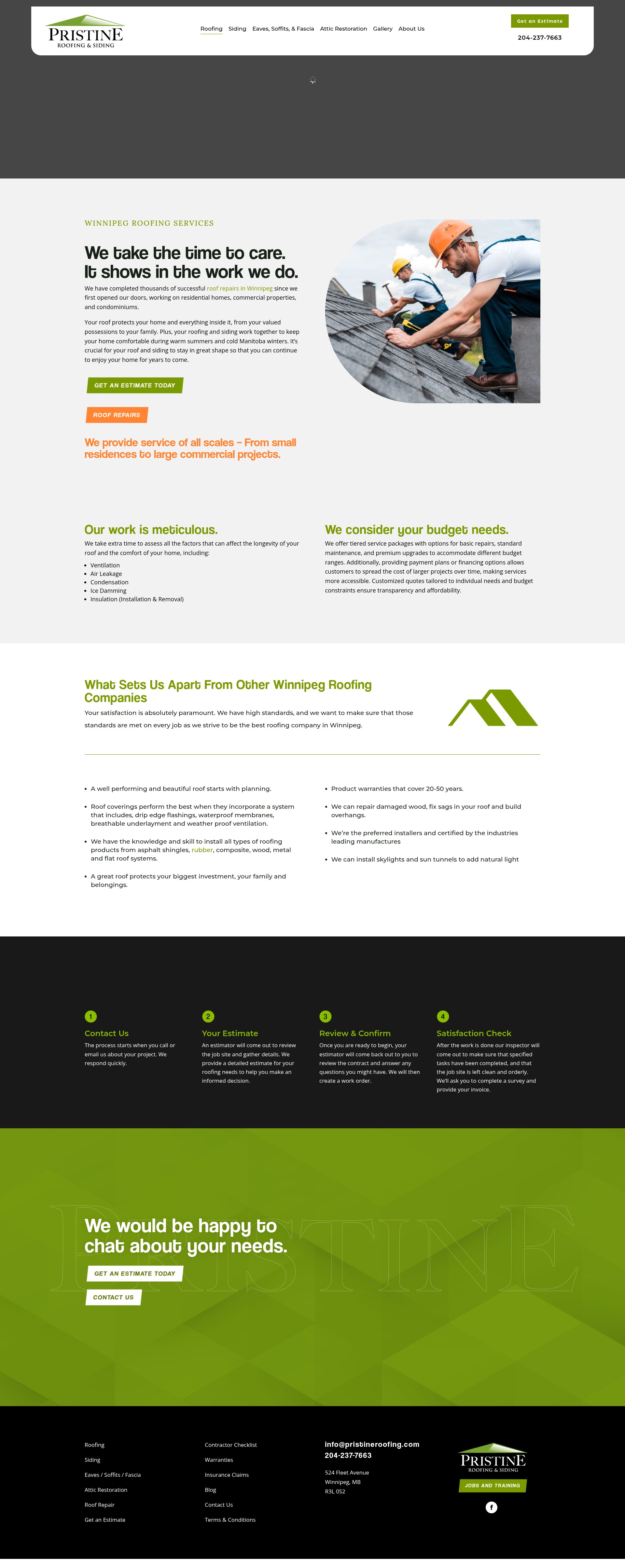 Landing Page