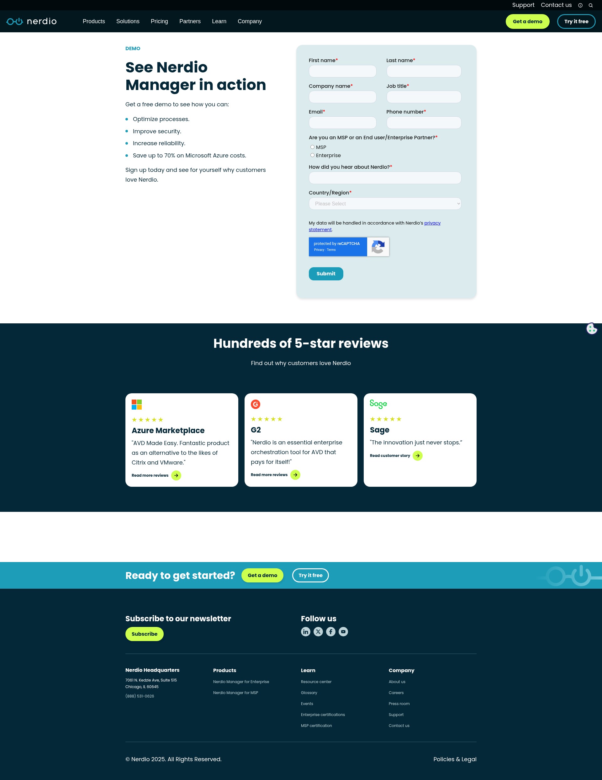 Landing Page