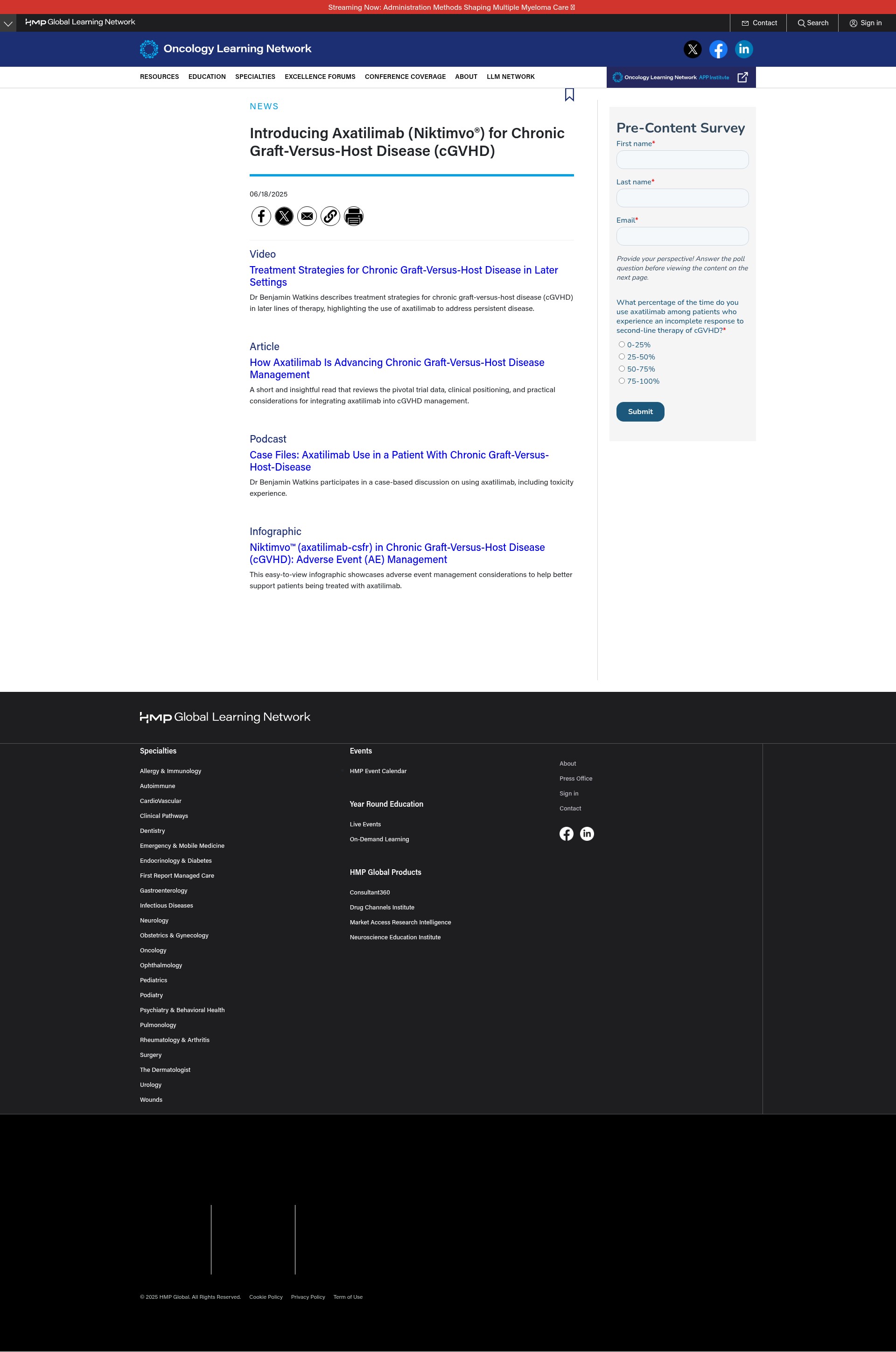 Landing Page