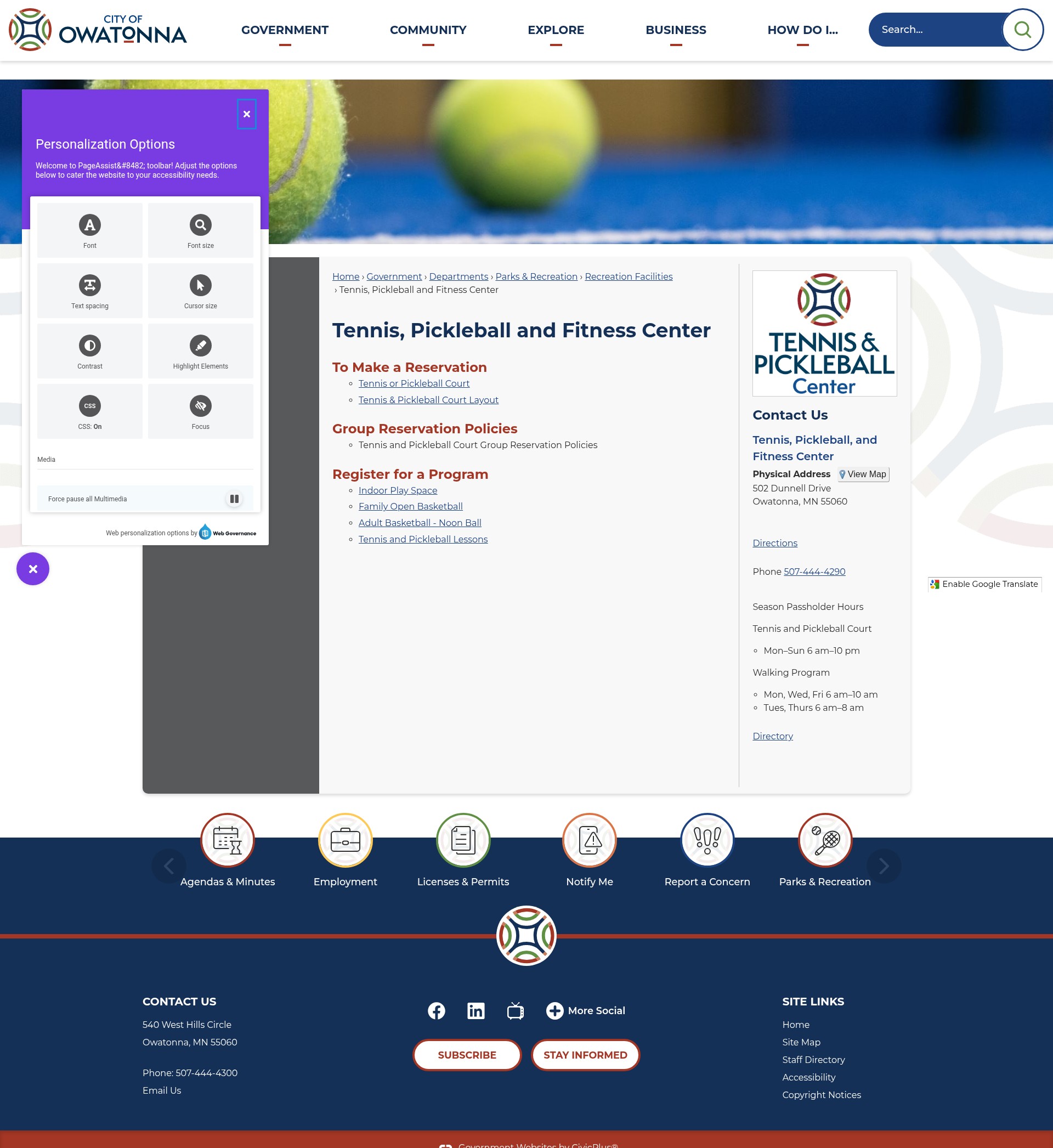 Landing Page