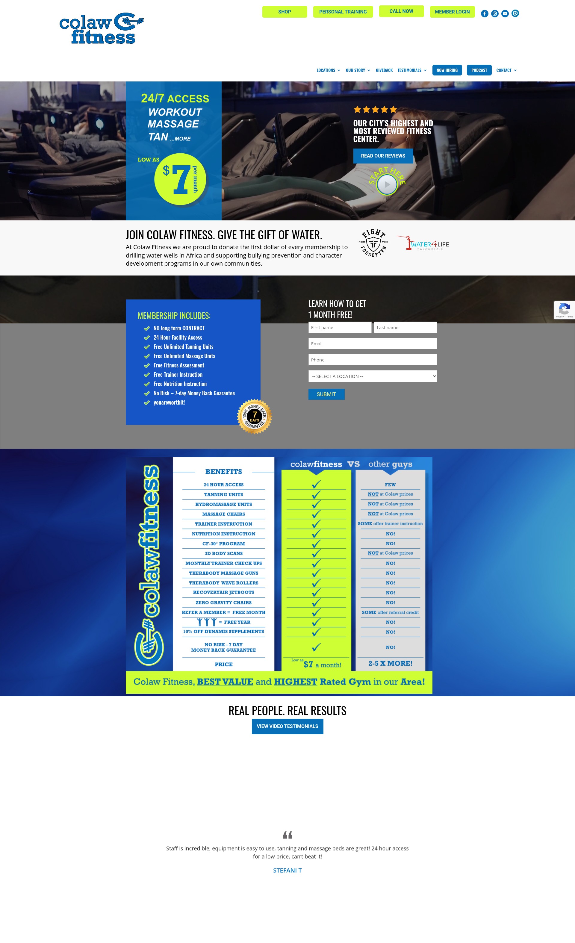 Landing Page