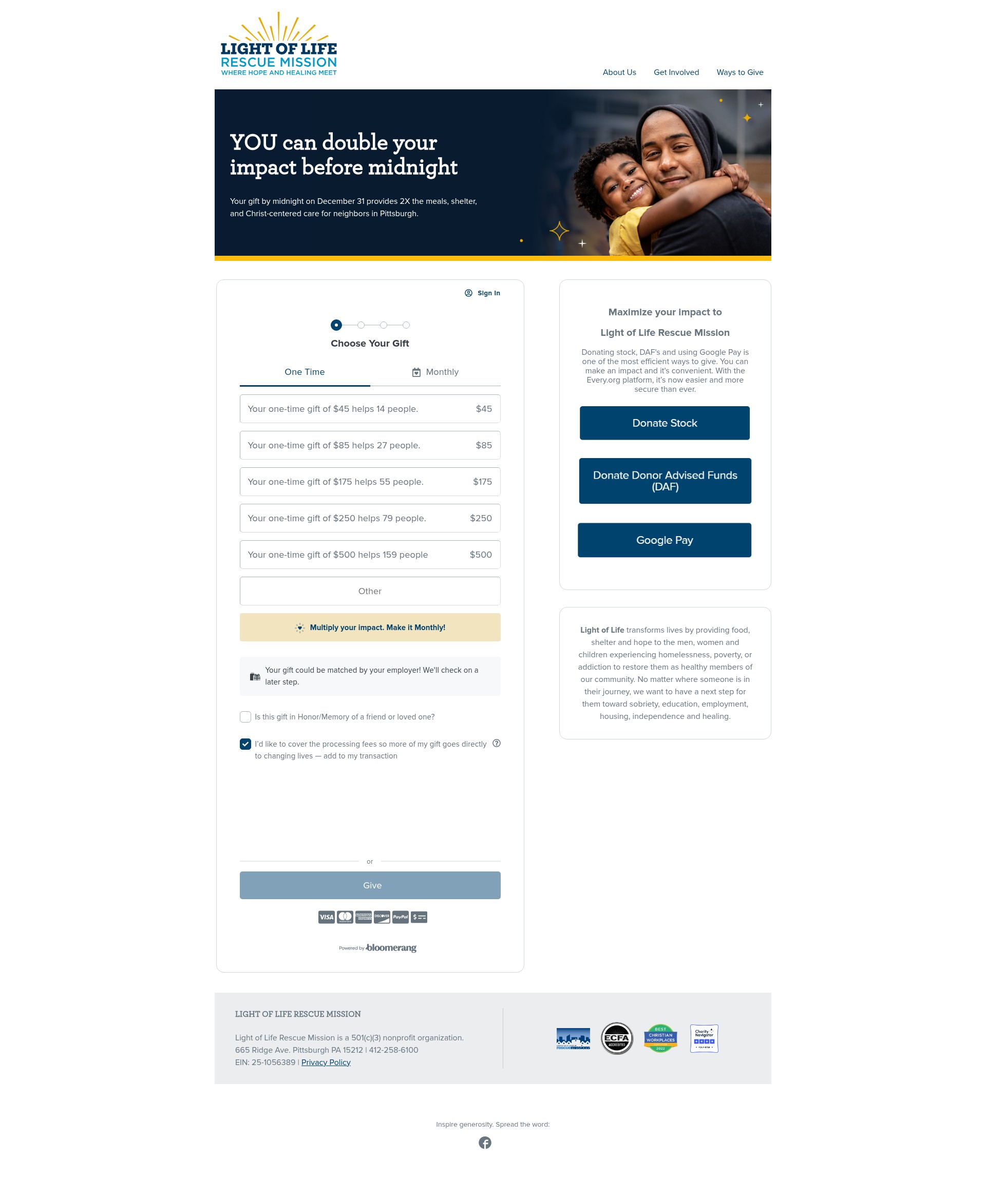 Landing Page