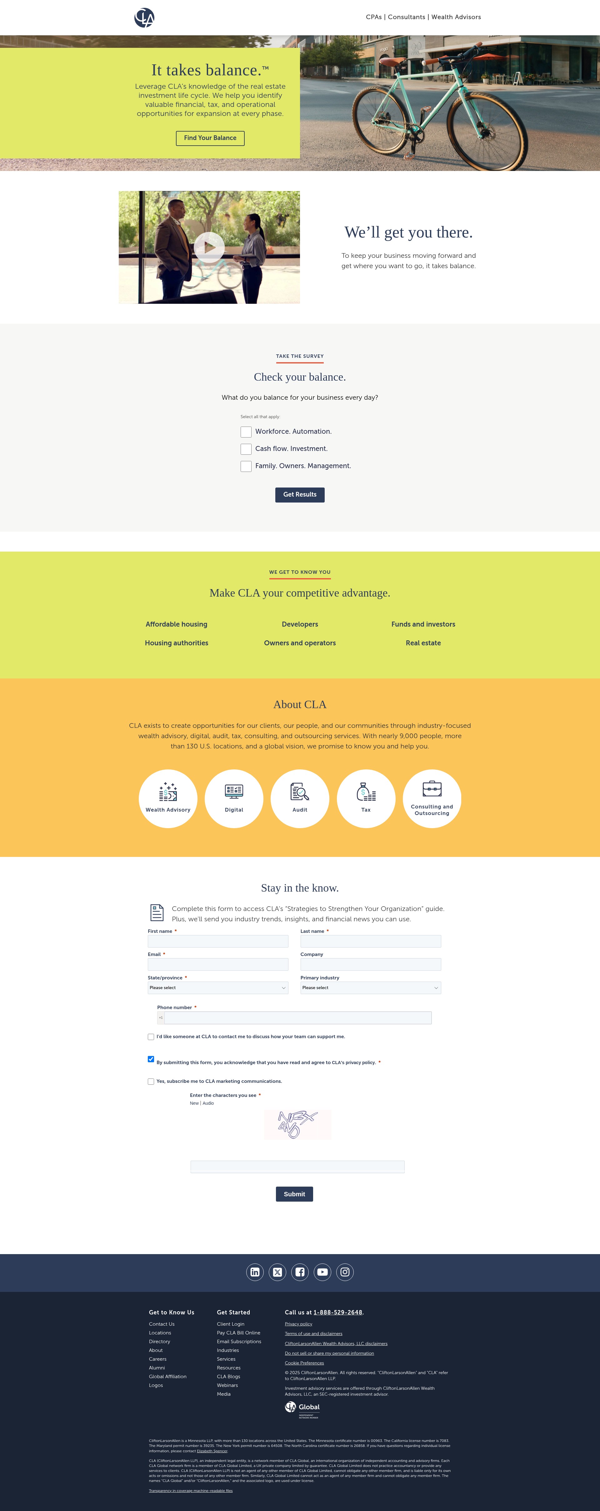Landing Page