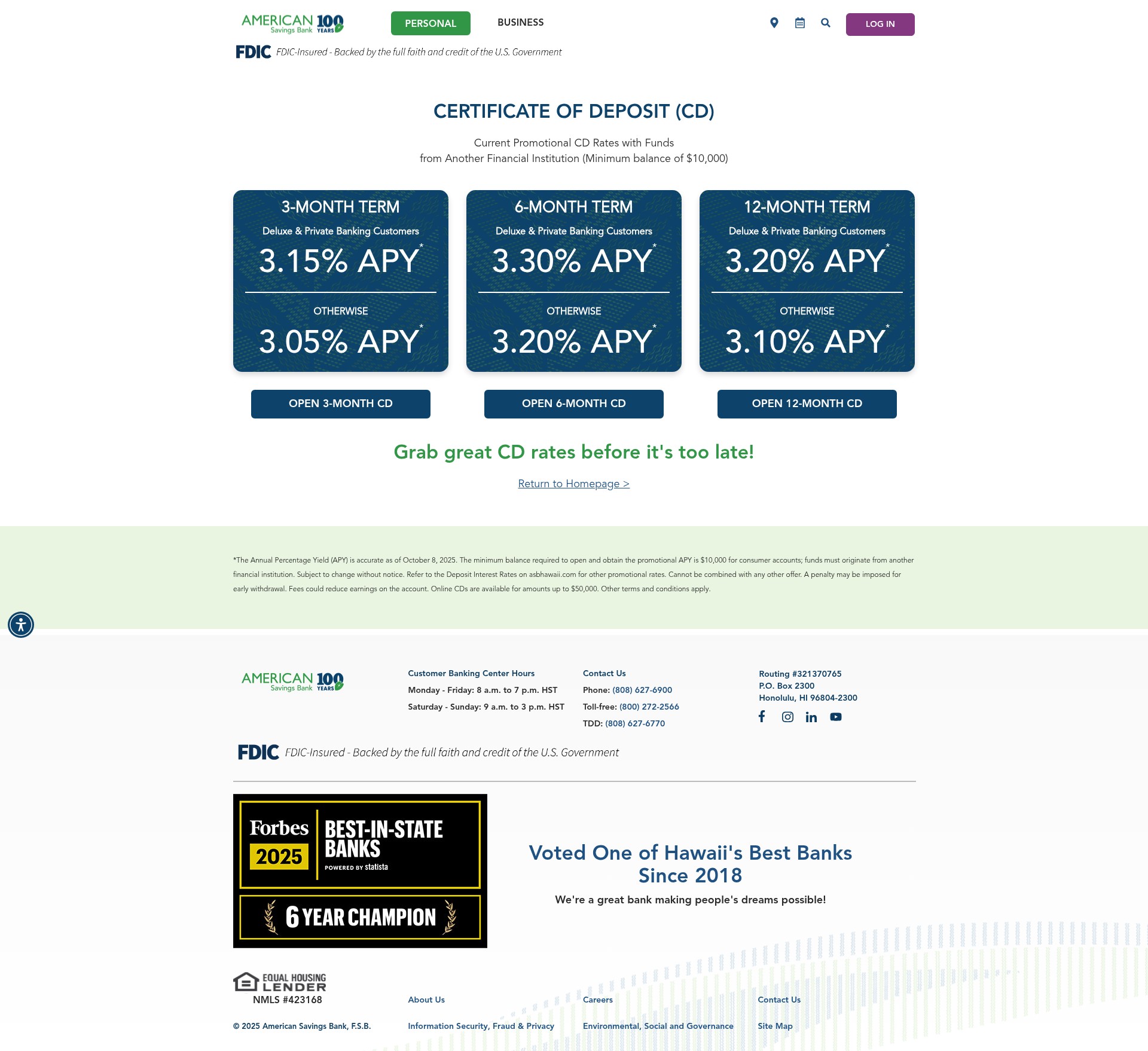 Landing Page