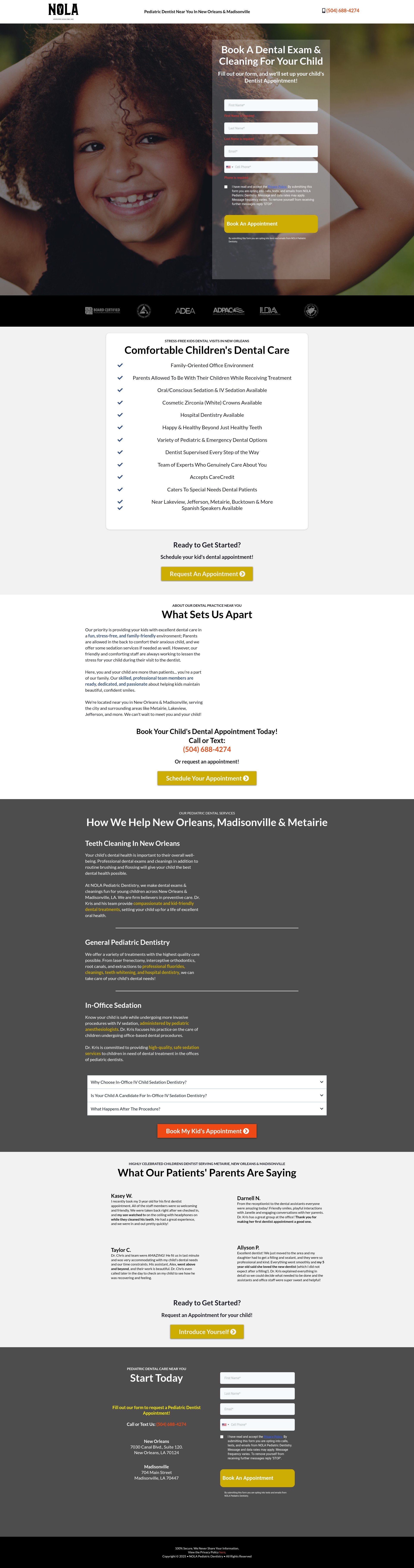 Landing Page
