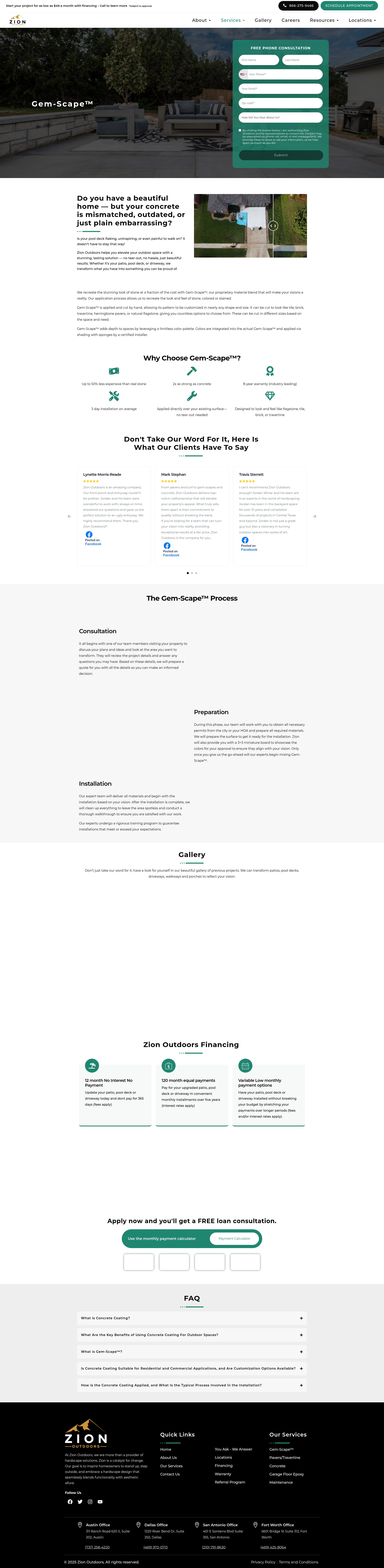 Landing Page