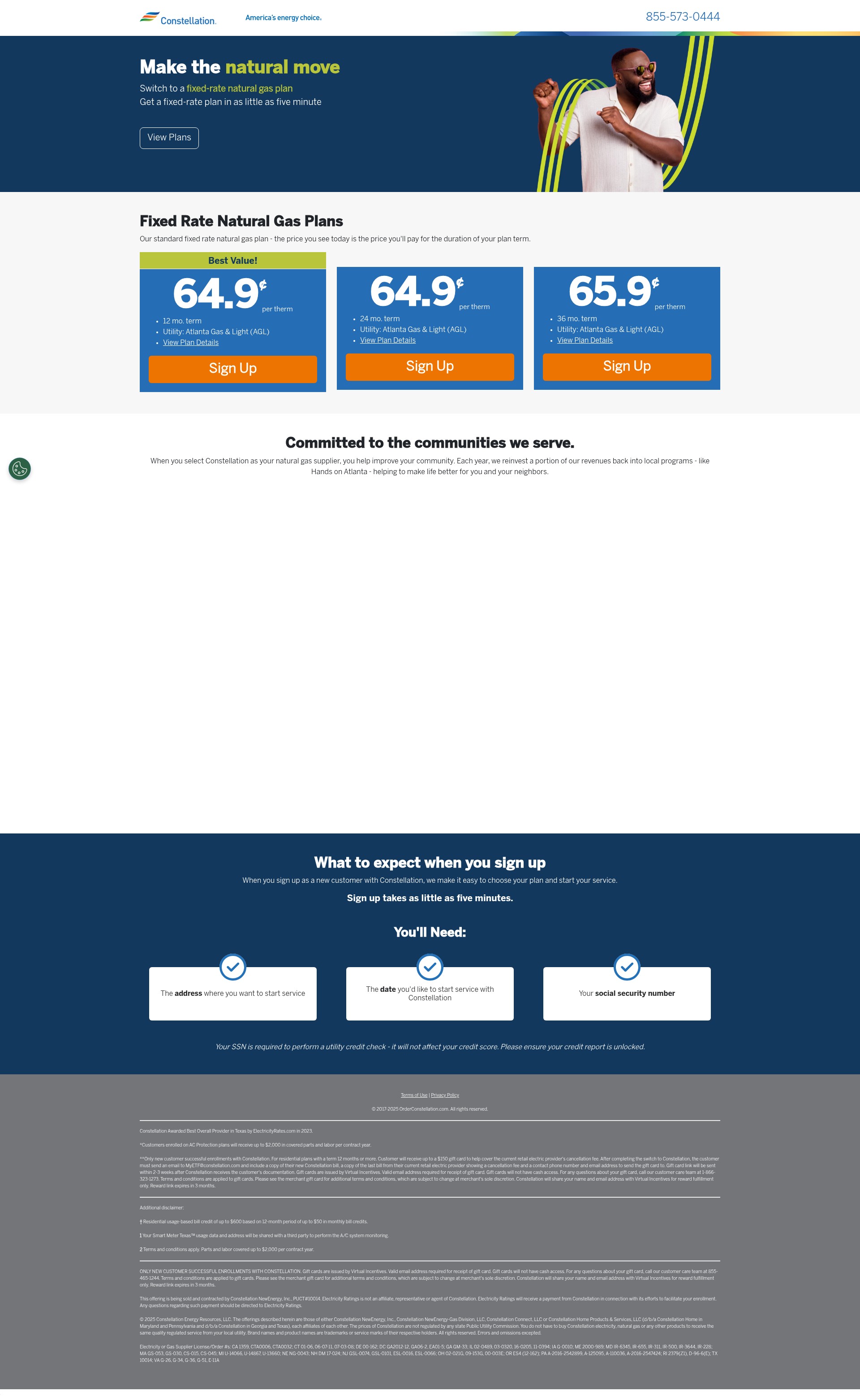 Landing Page