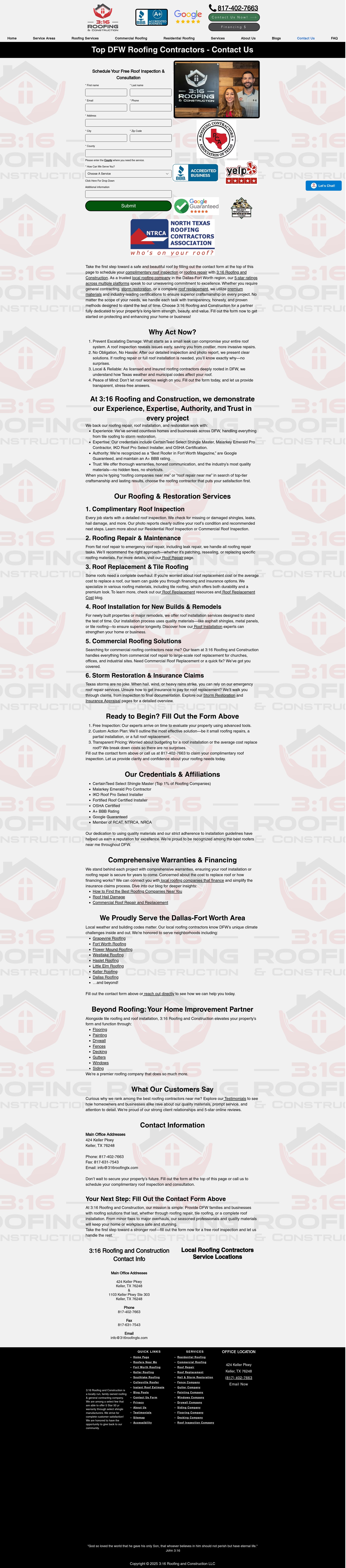 Landing Page