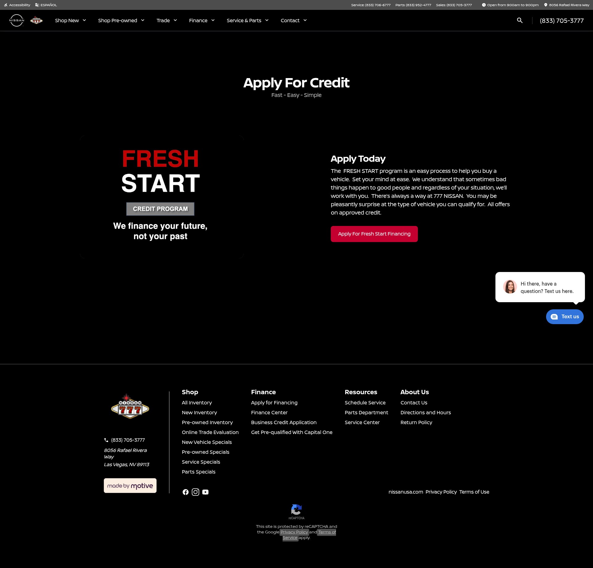 Landing Page