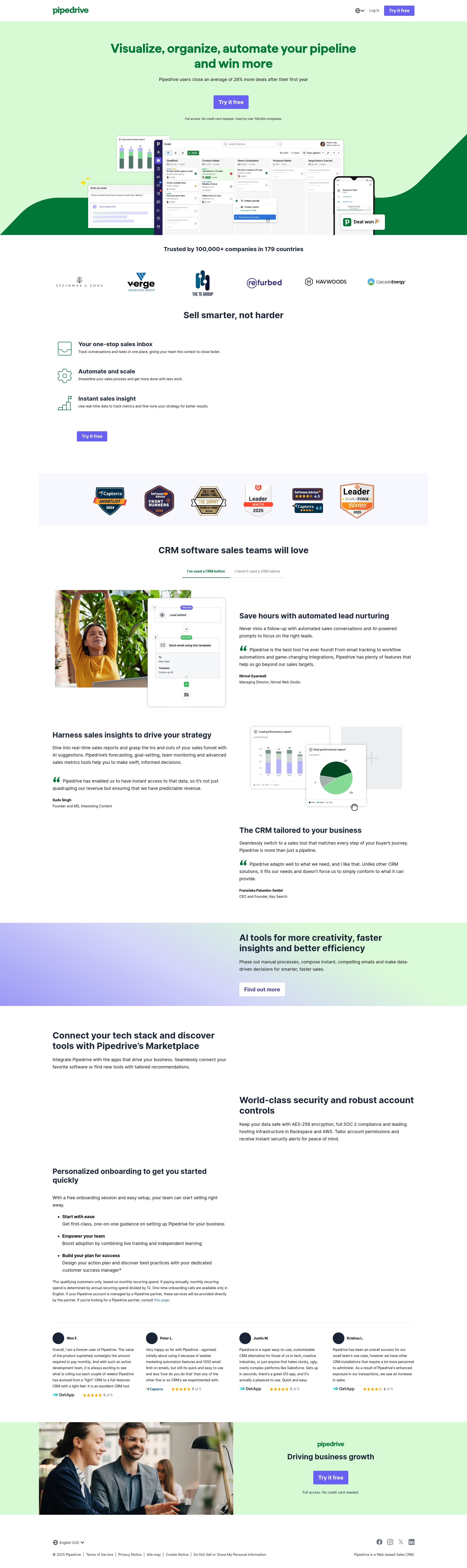 Landing Page