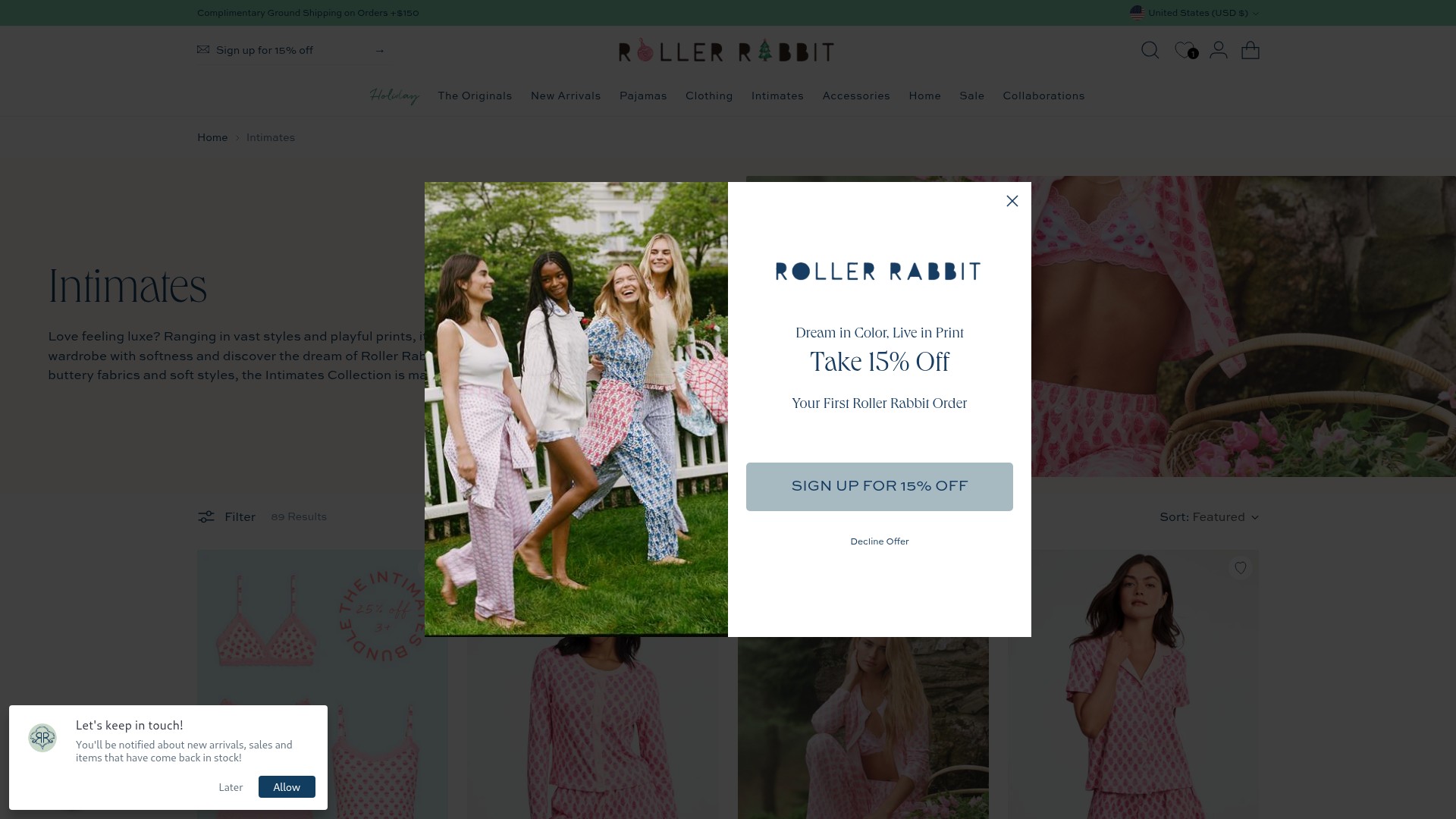 Landing Page
