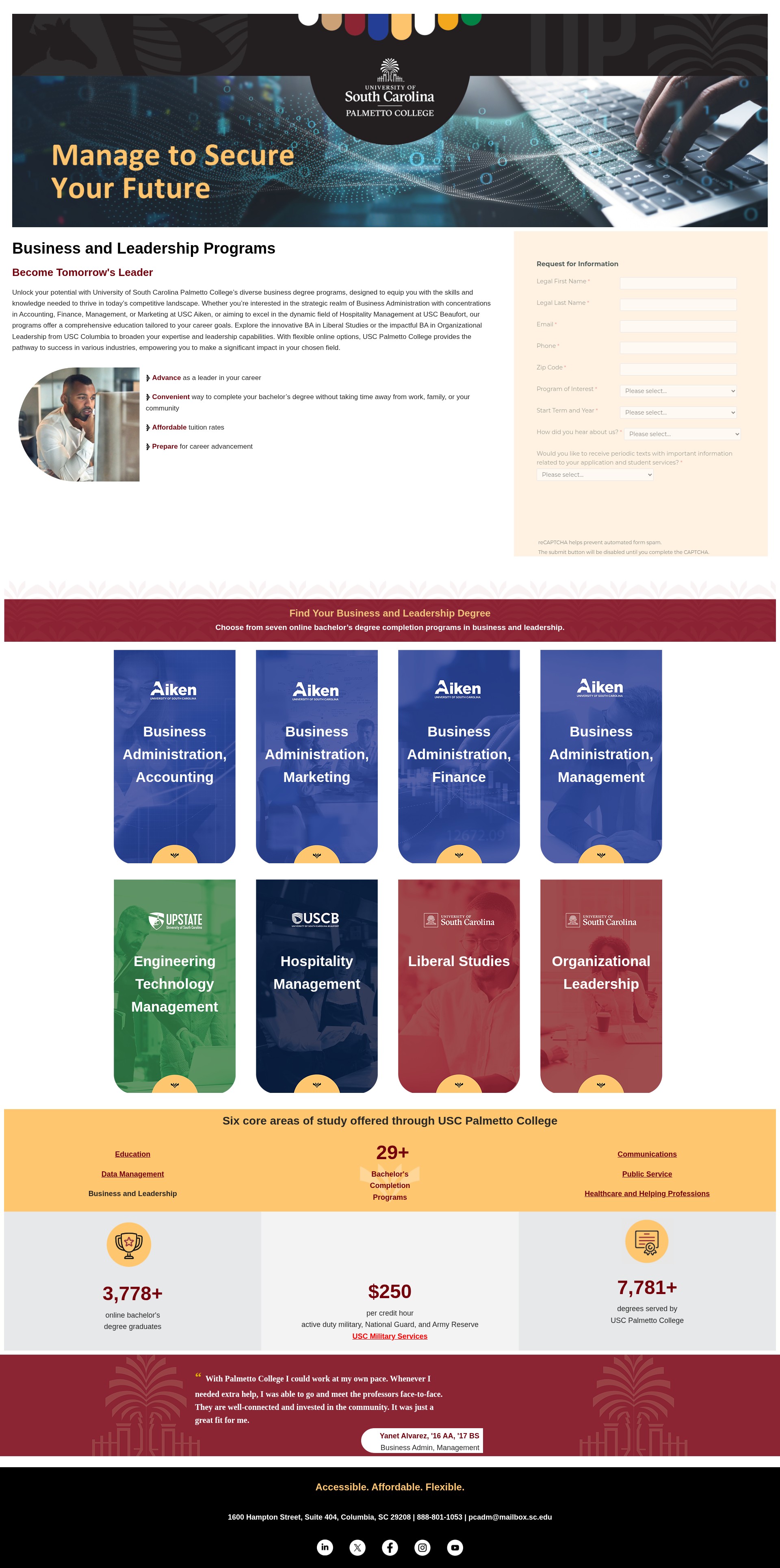 Landing Page