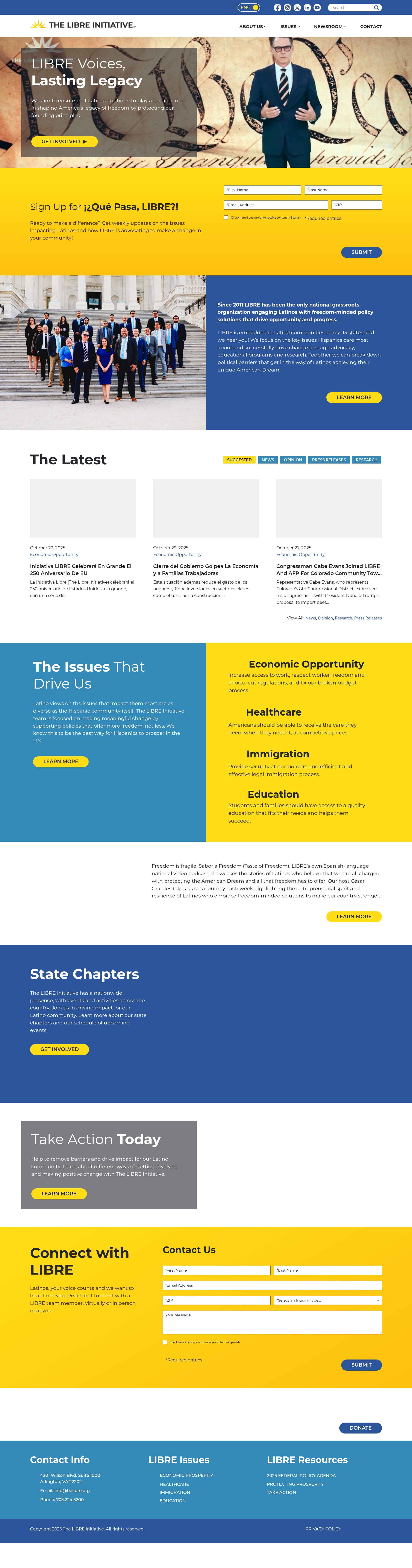 Landing Page