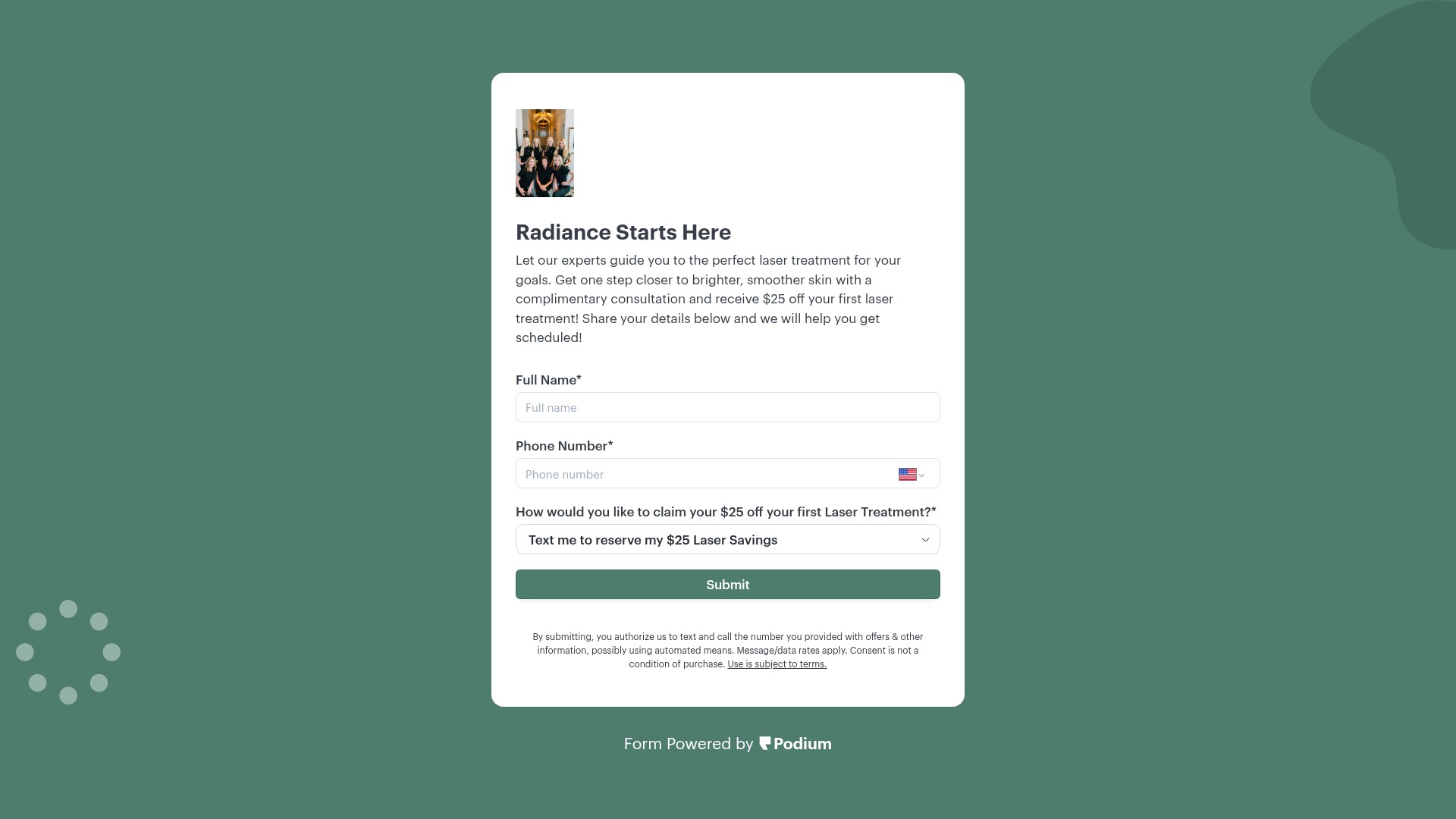 Landing Page