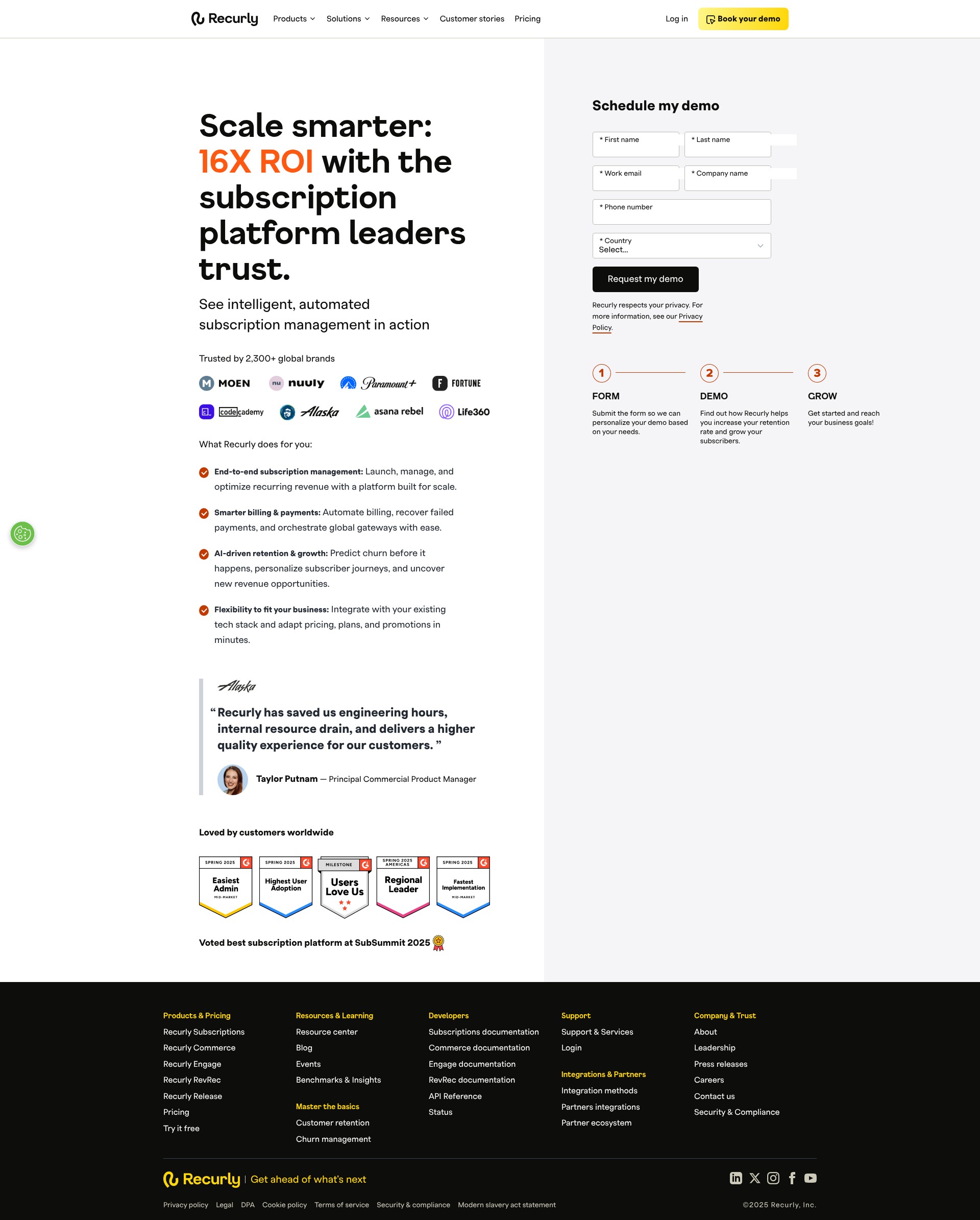 Landing Page