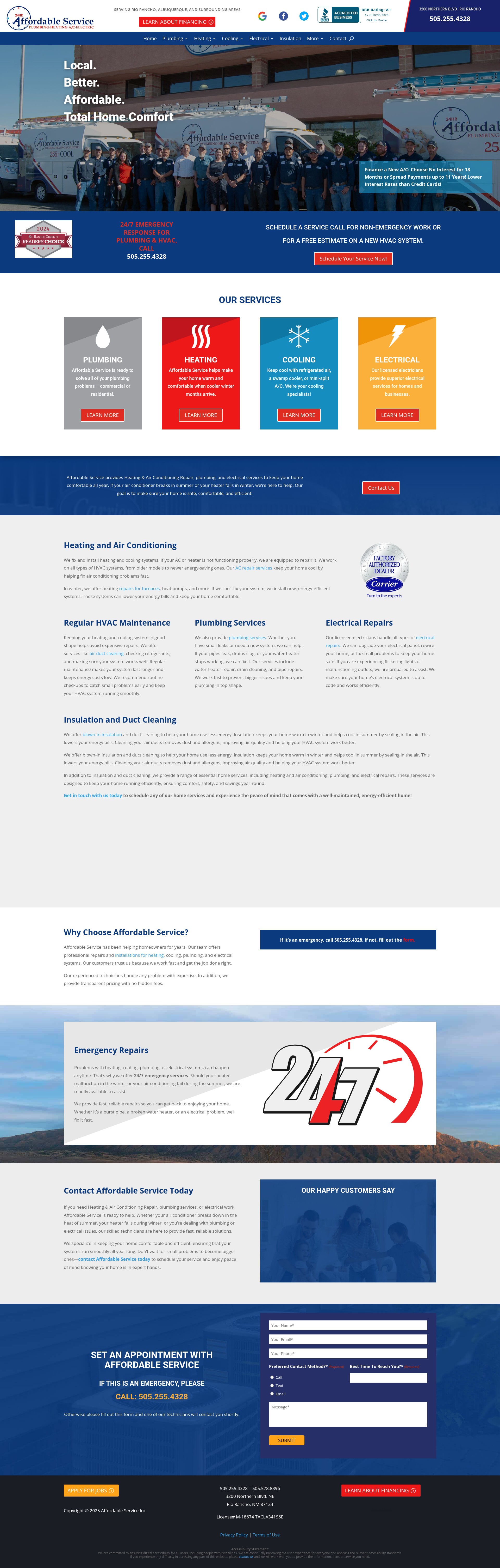 Landing Page