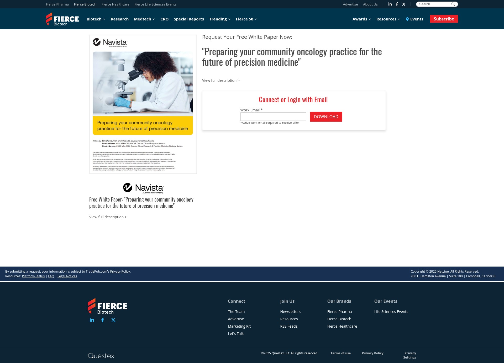 Landing Page