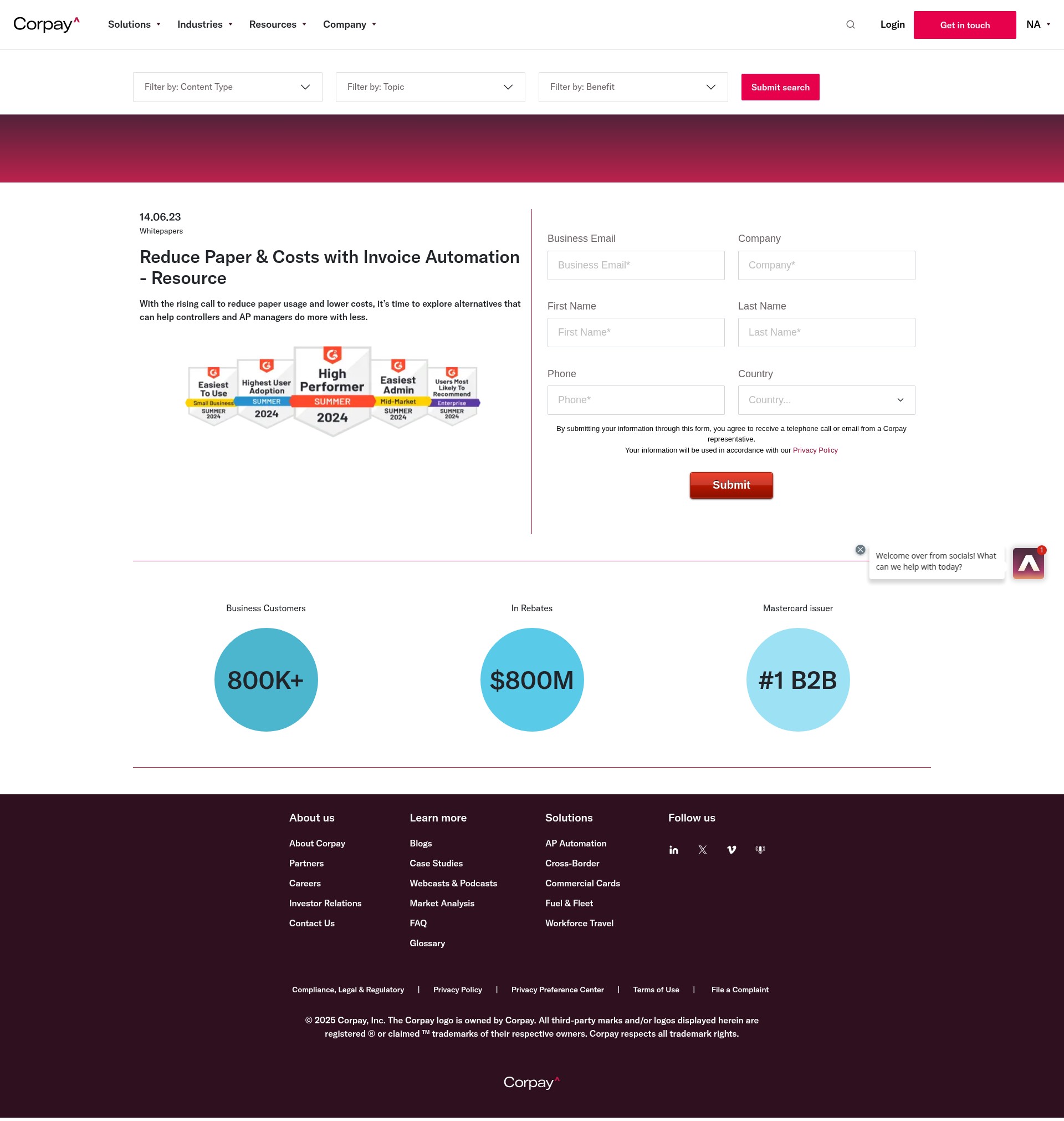 Landing Page
