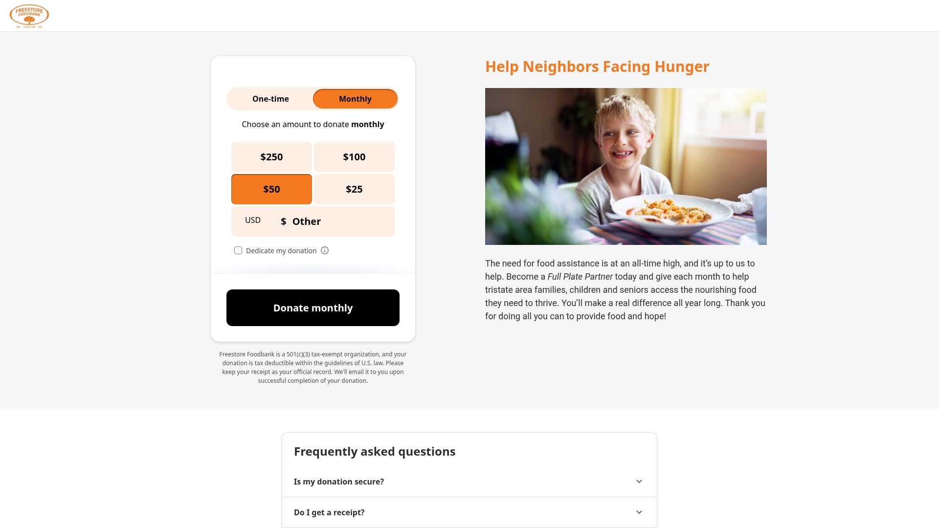 Landing Page
