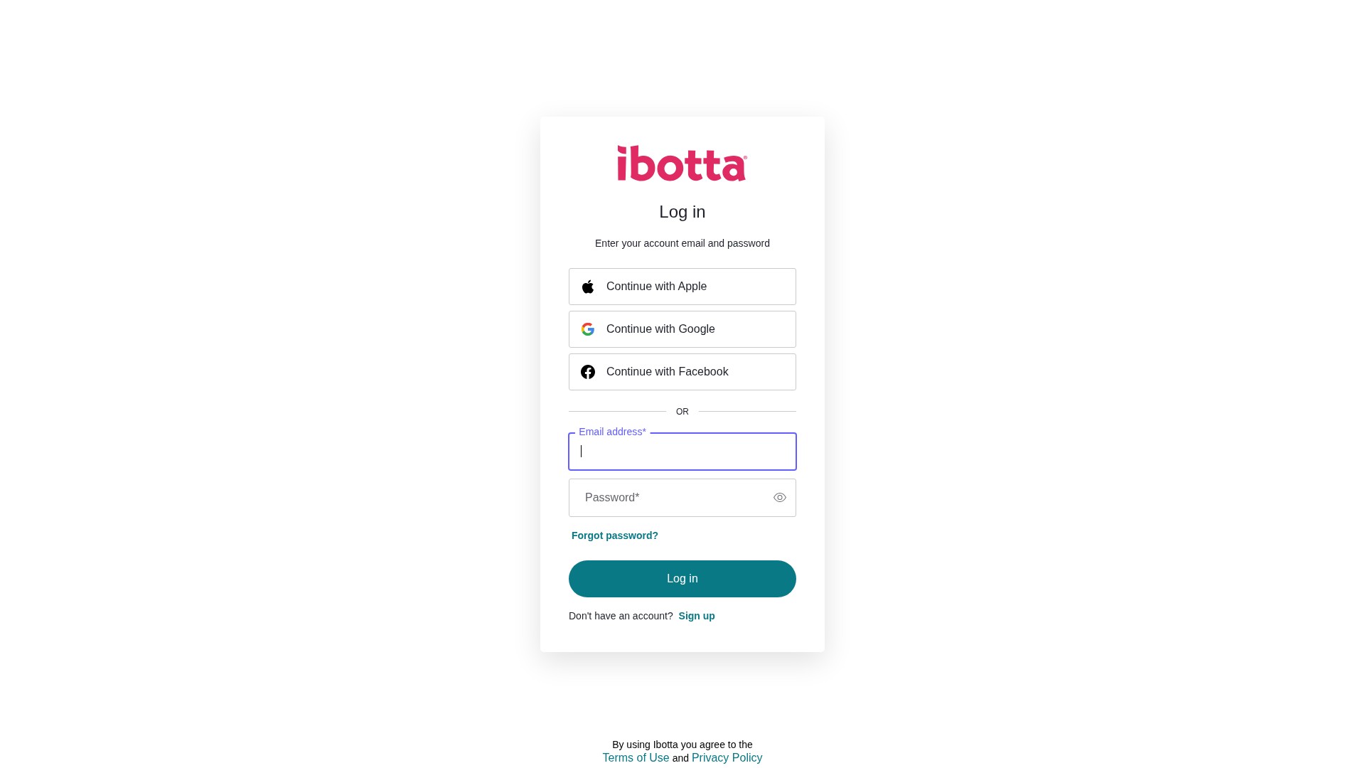 Landing Page