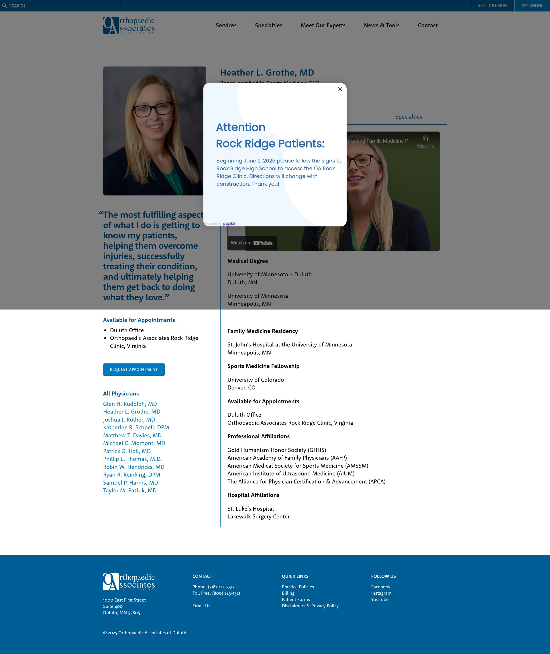 Landing Page