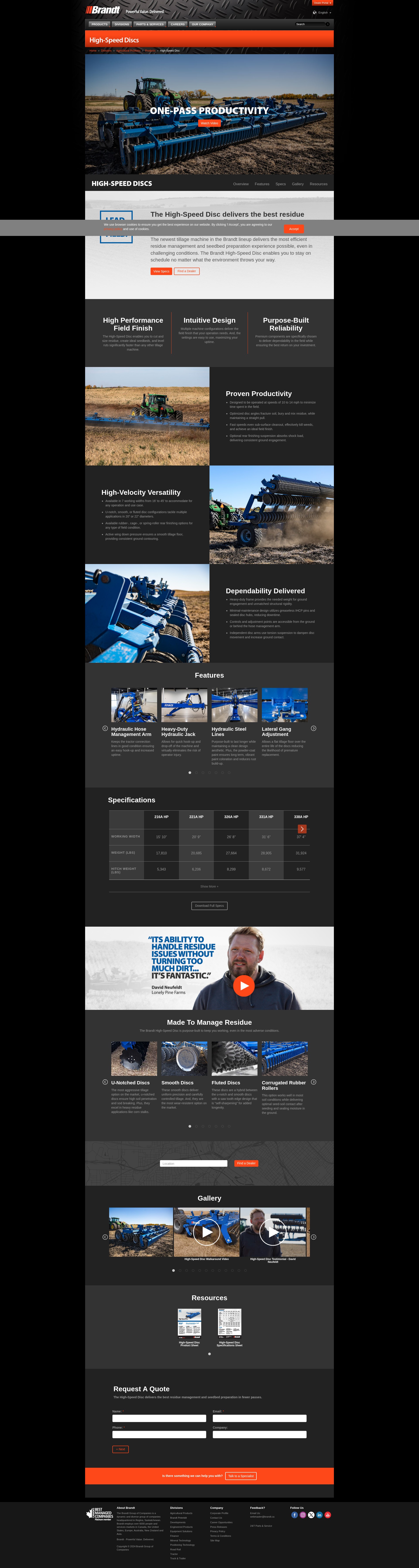 Landing Page