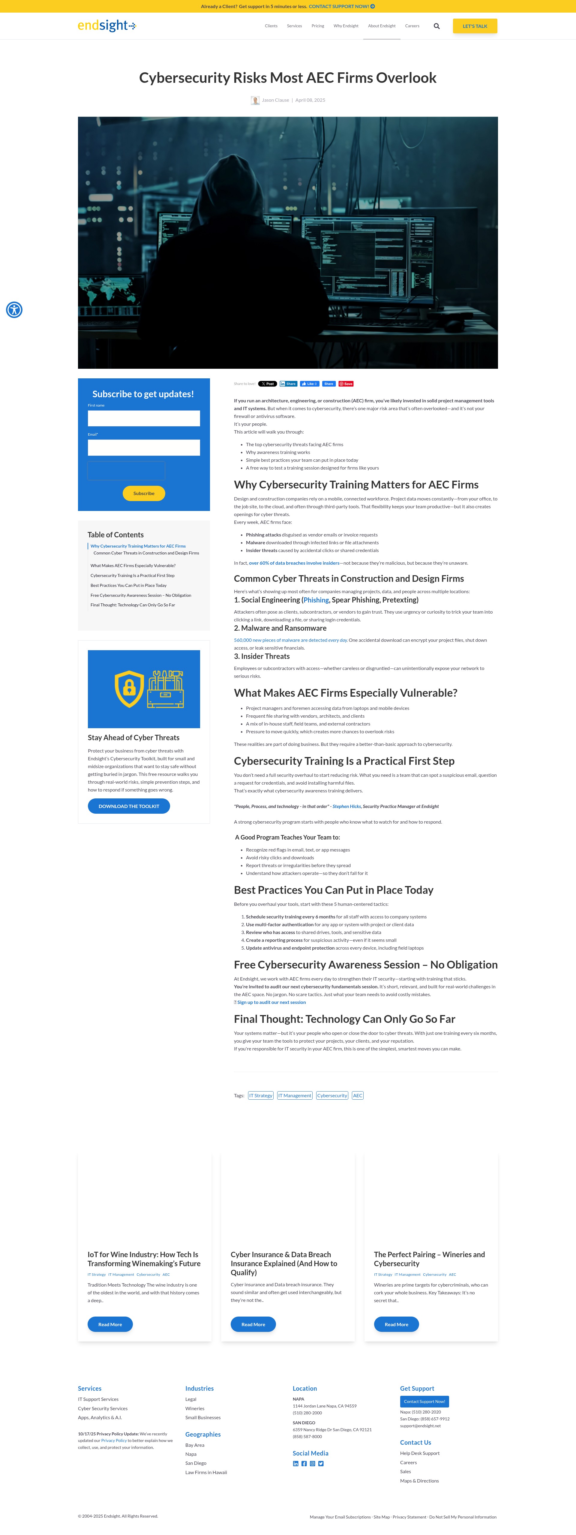 Landing Page
