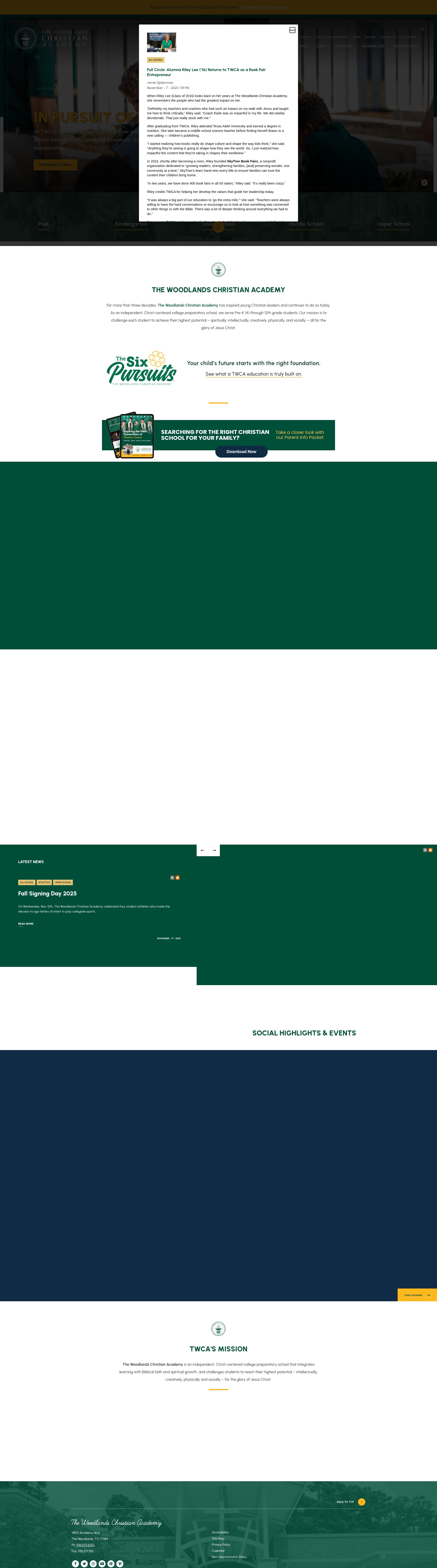 Landing Page