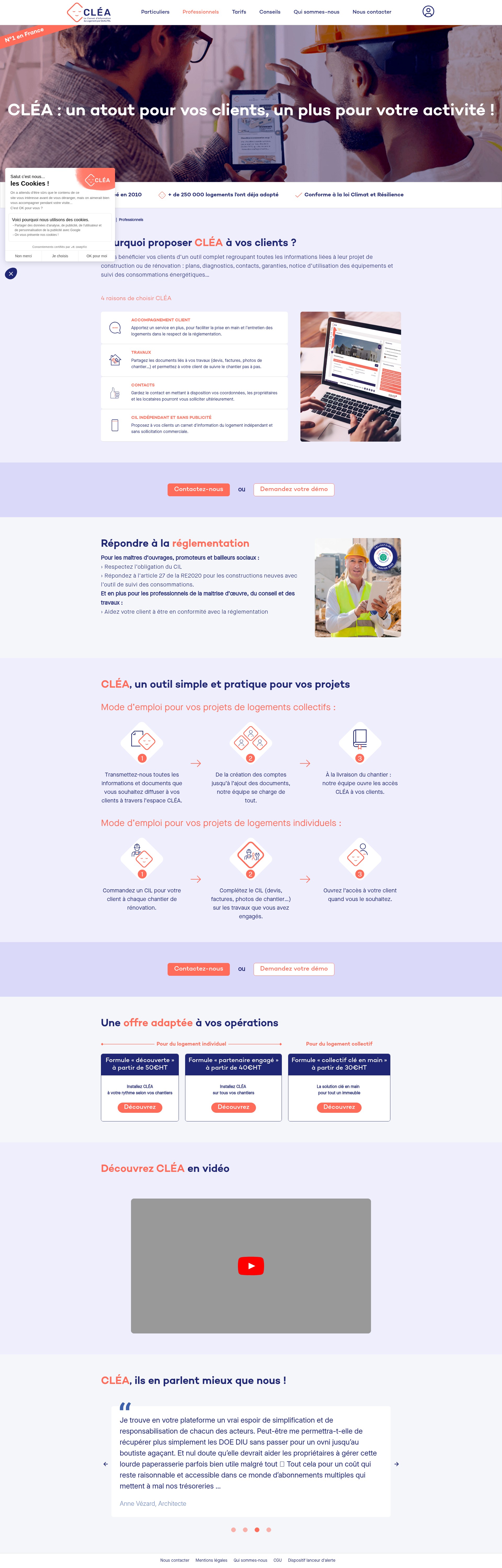 Landing Page