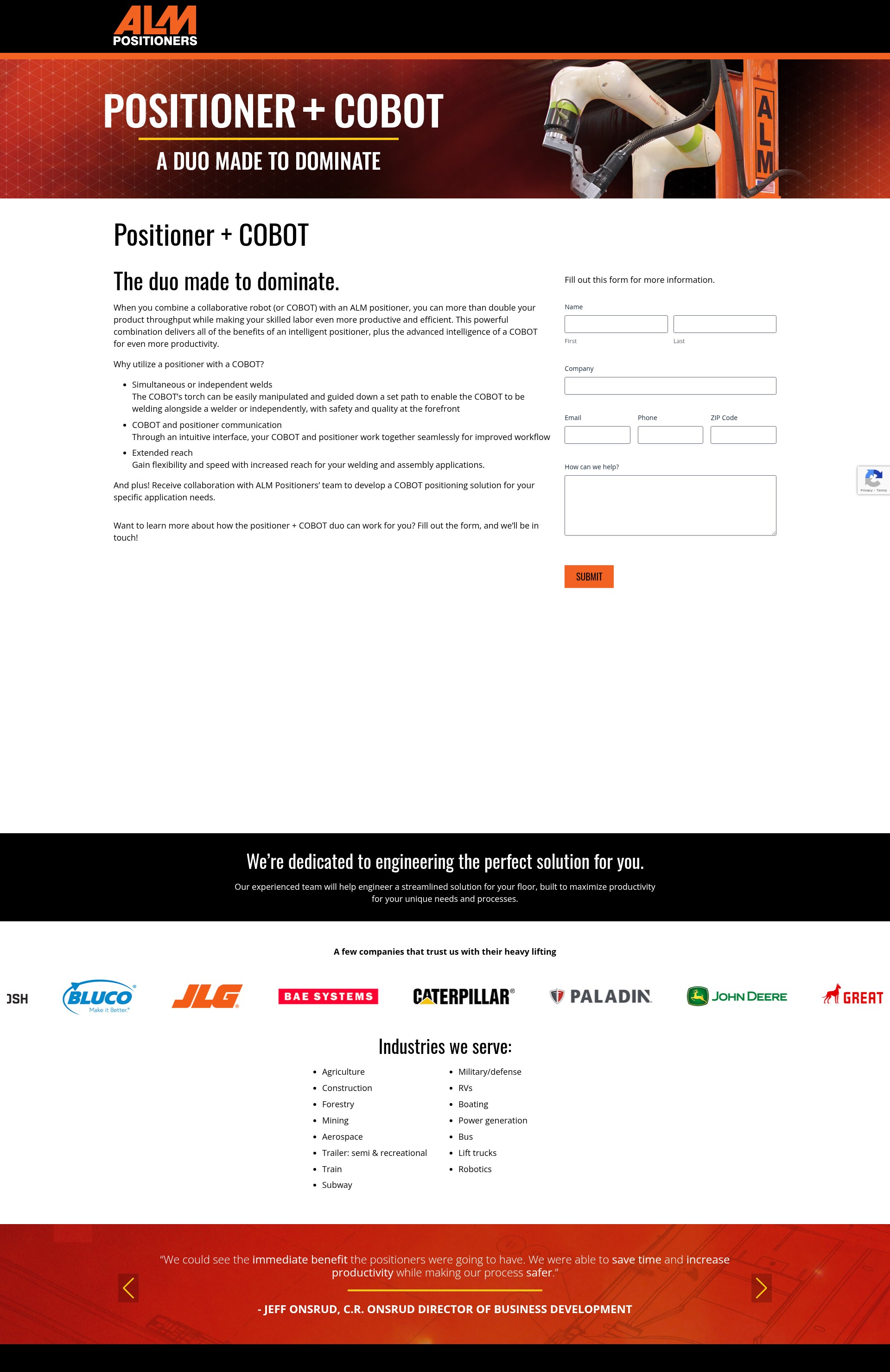 Landing Page