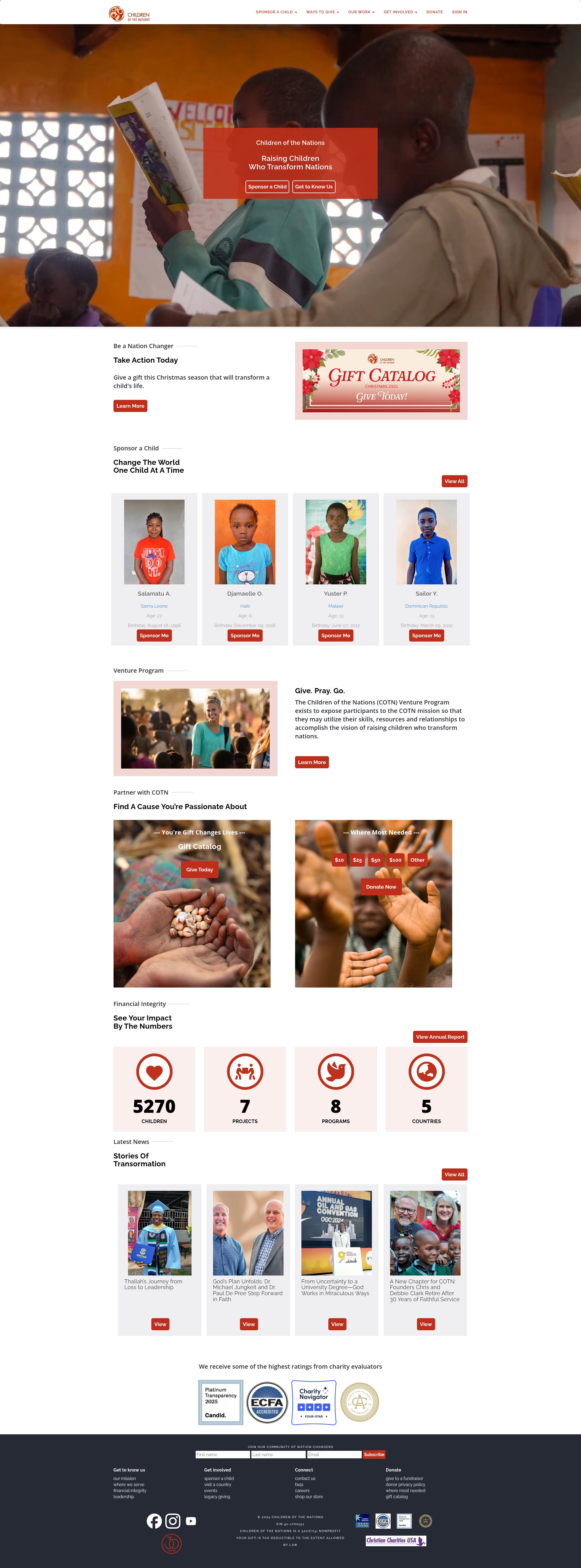 Landing Page