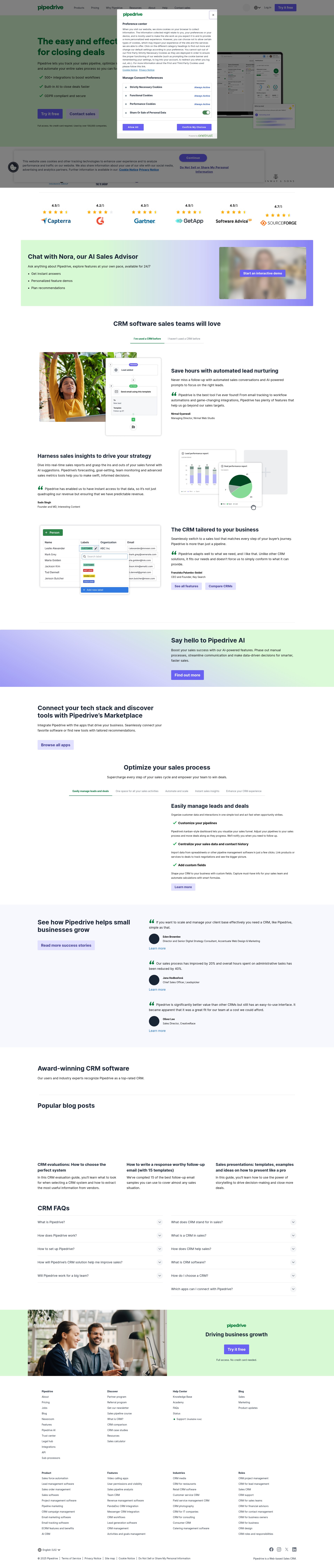 Landing Page
