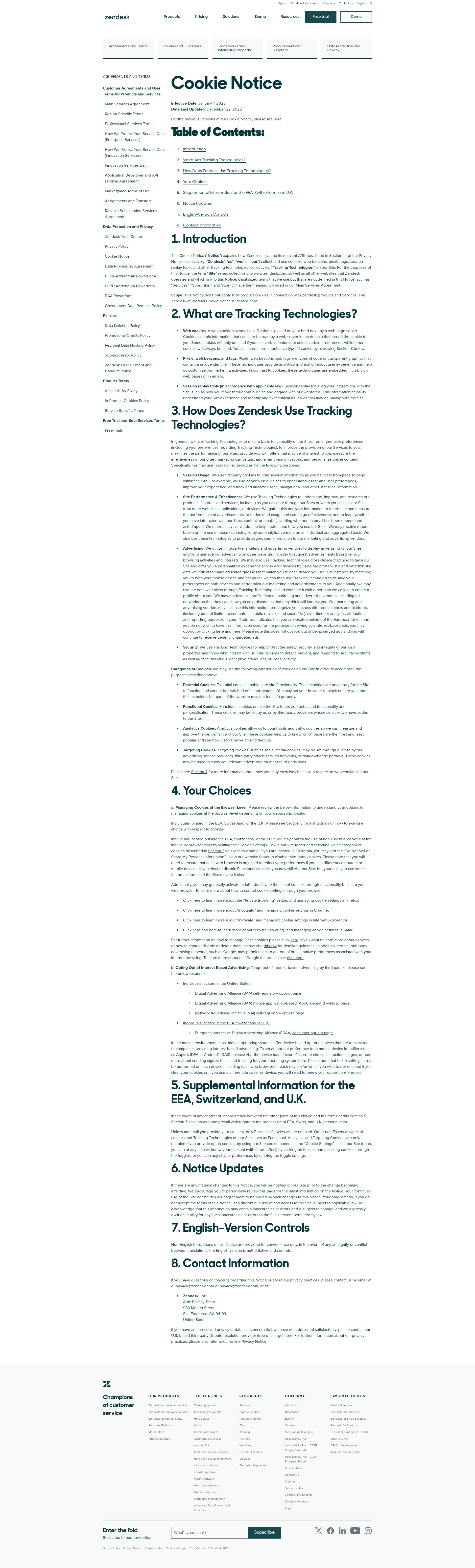 Landing Page