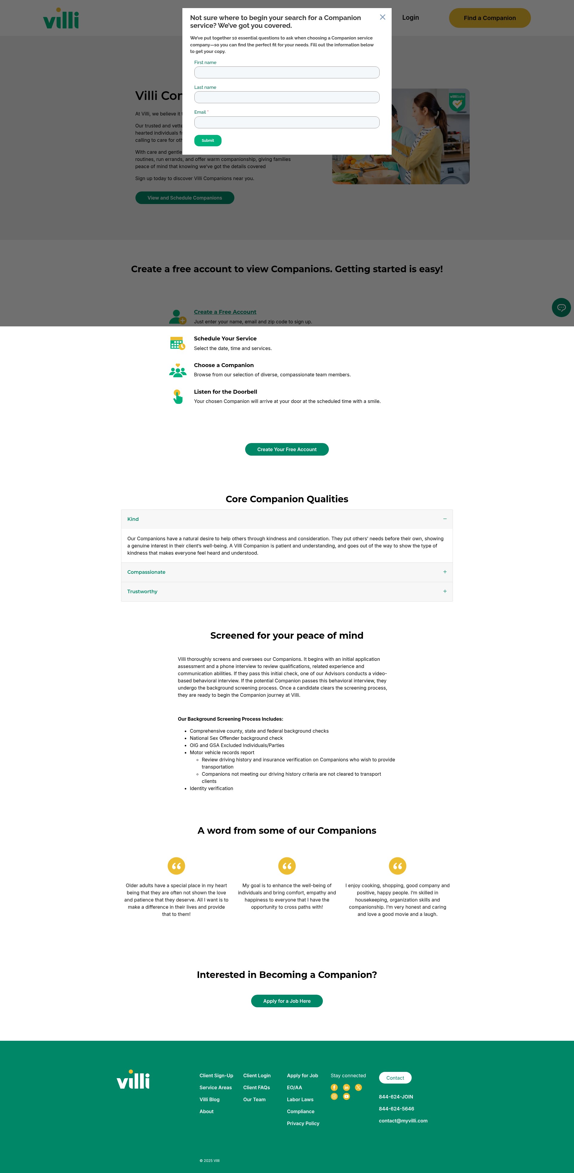 Landing Page