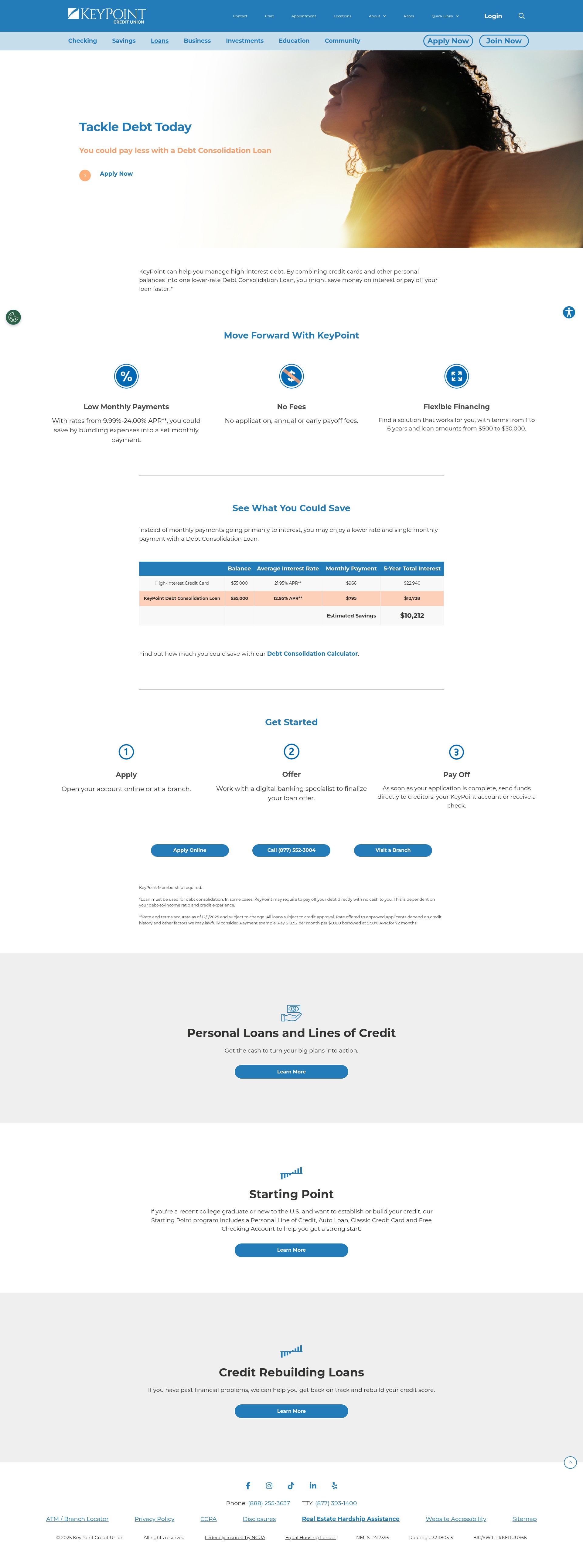Landing Page