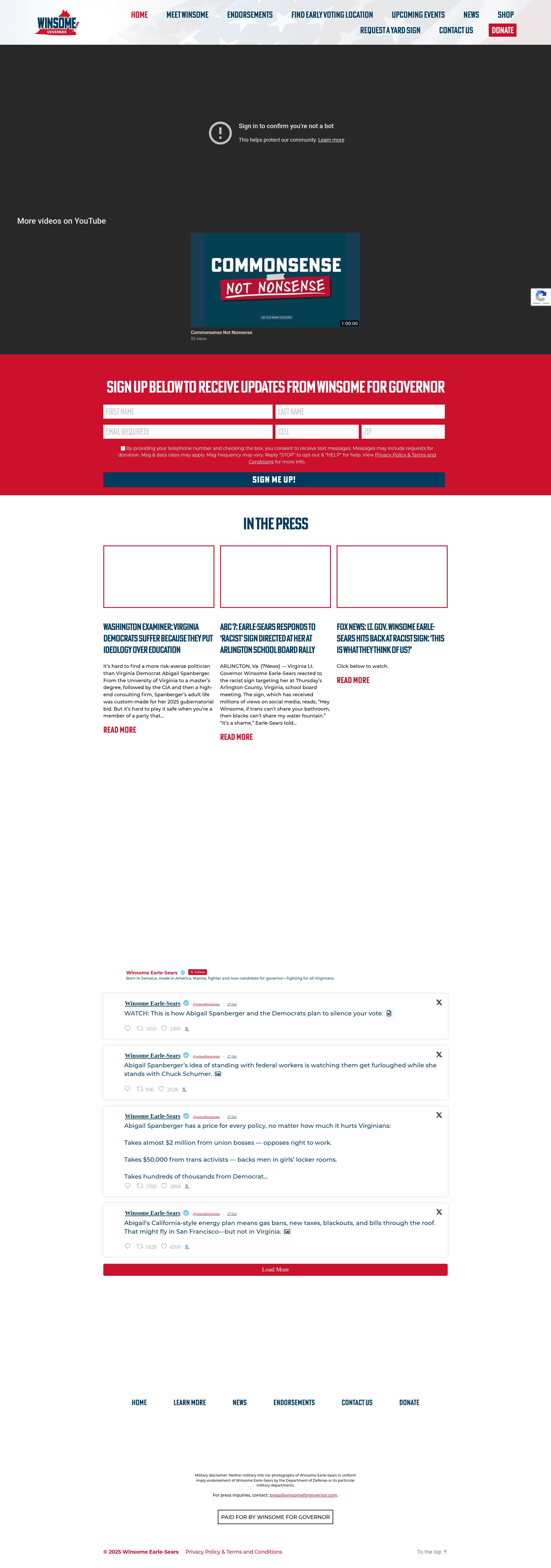 Landing Page
