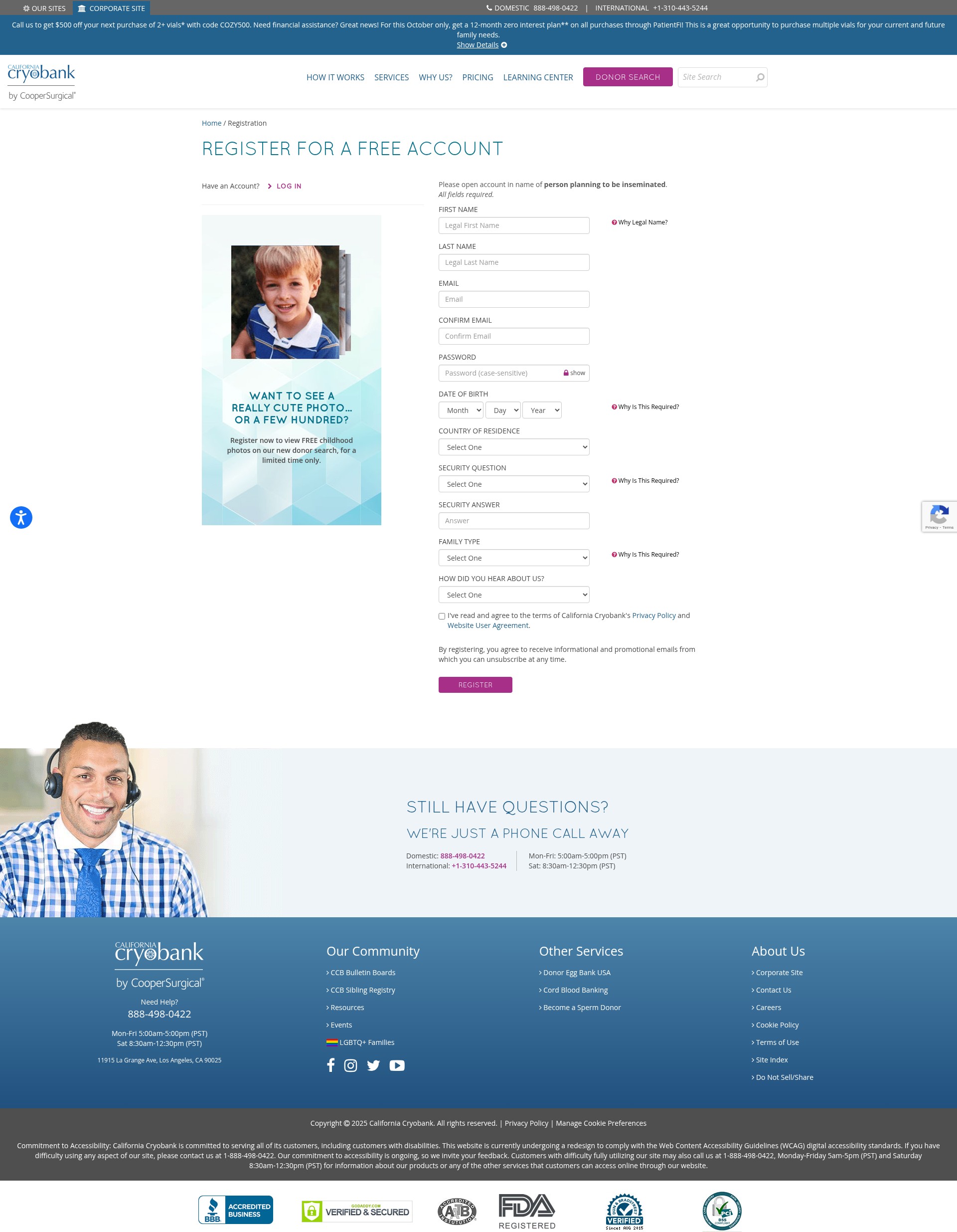Landing Page