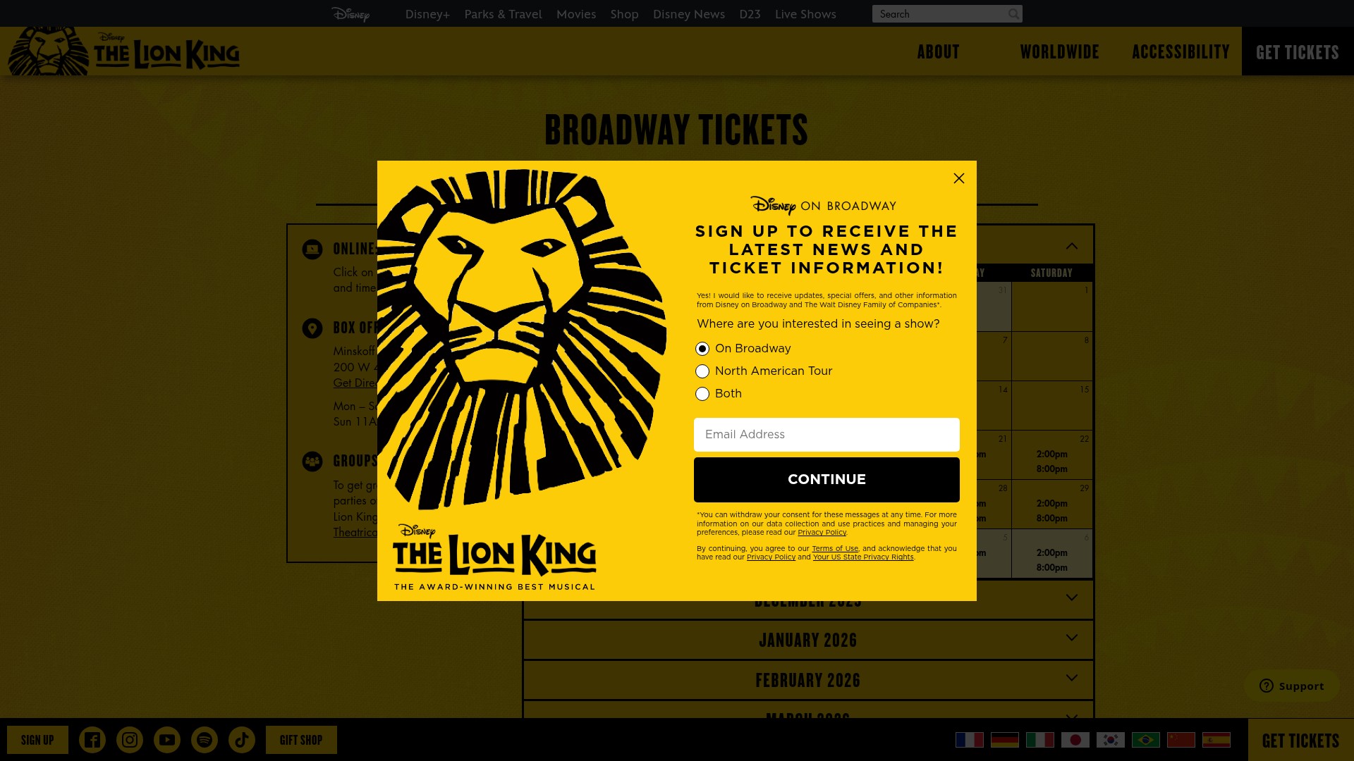 Landing Page