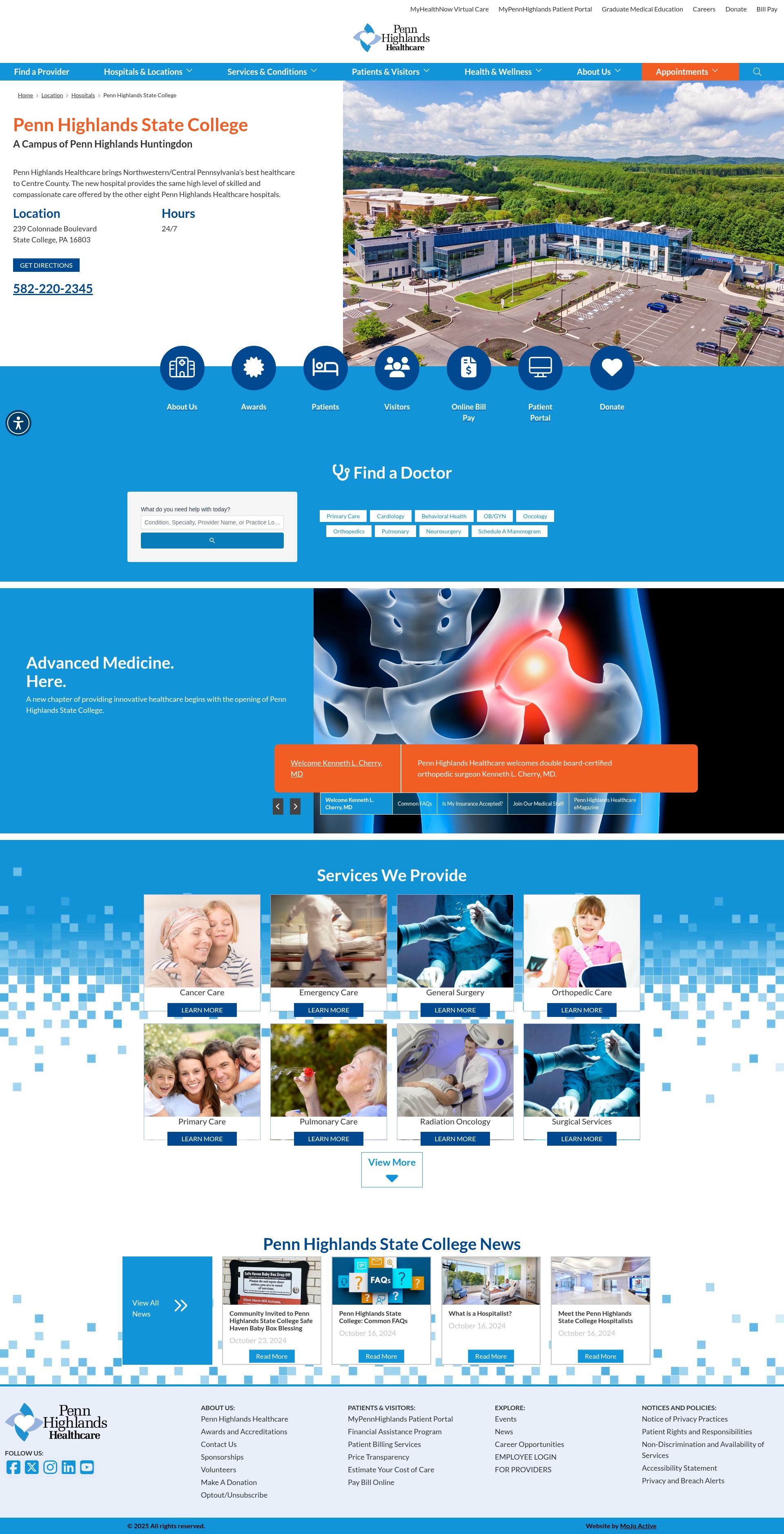 Landing Page