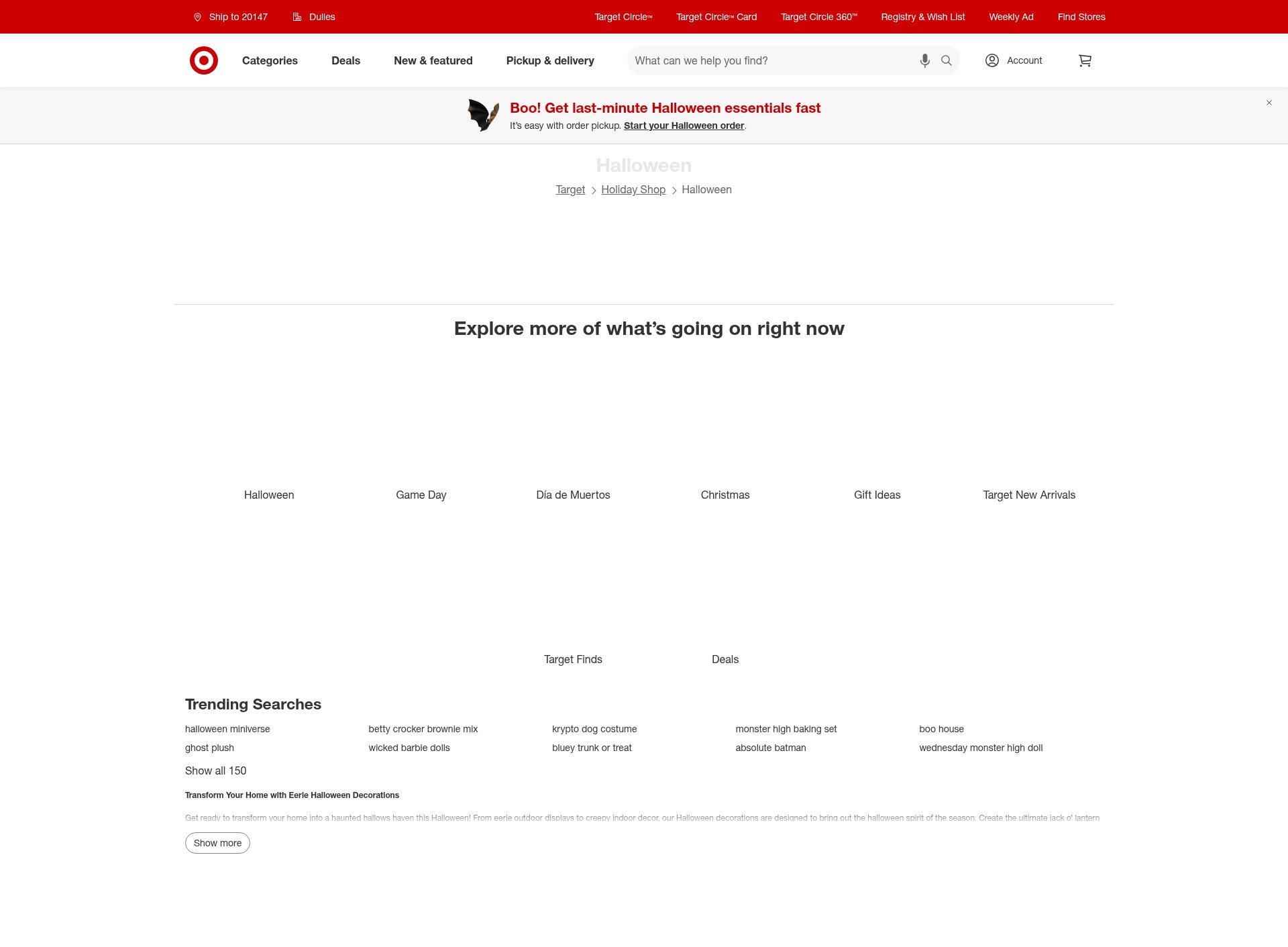 Landing Page