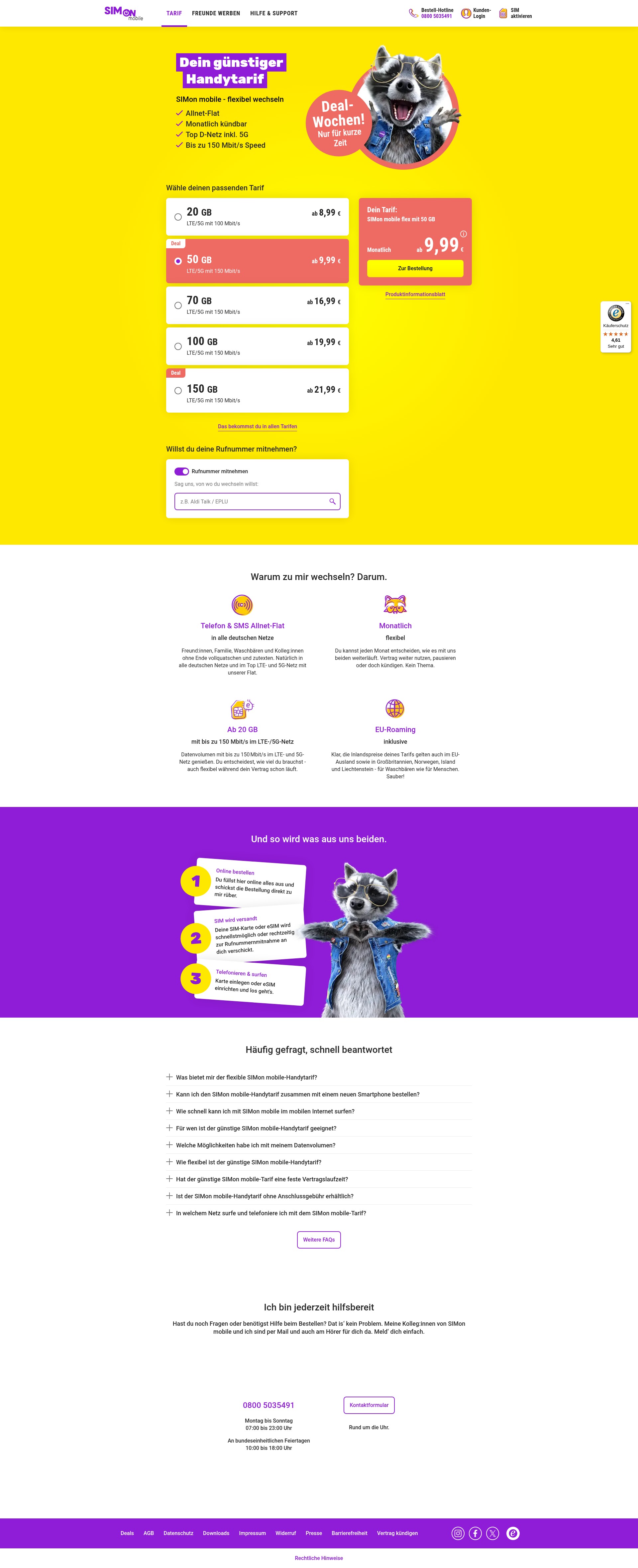 Landing Page