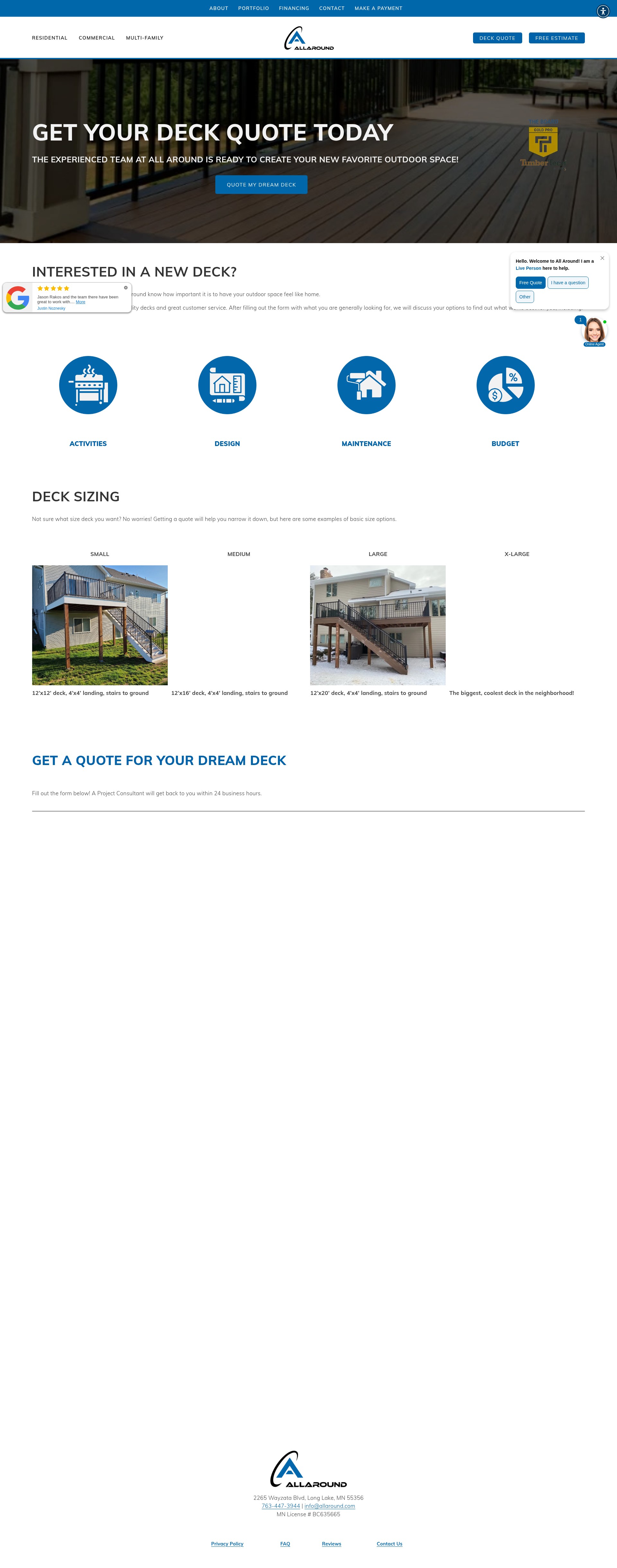 Landing Page