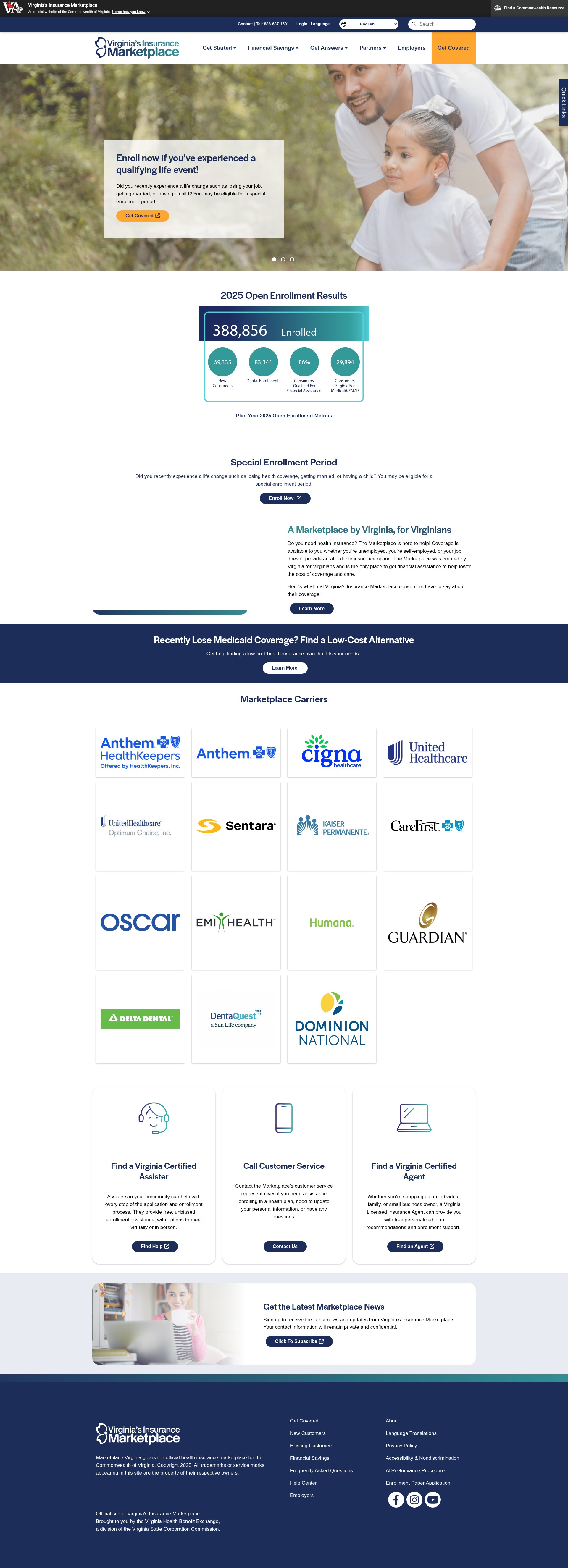 Landing Page