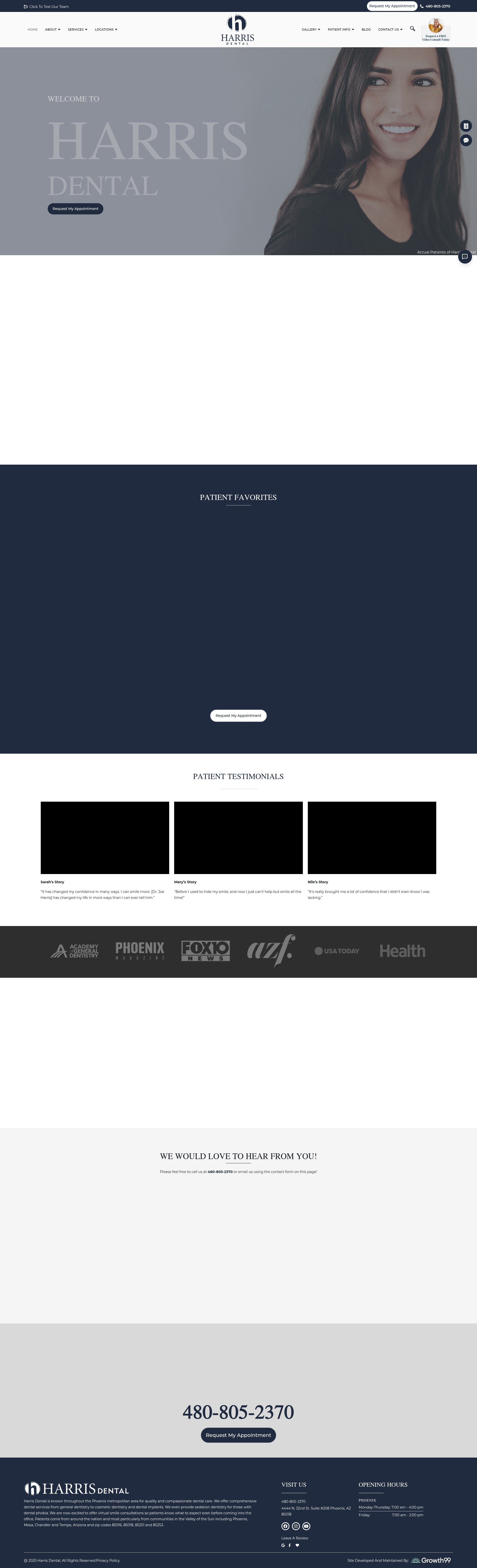 Landing Page
