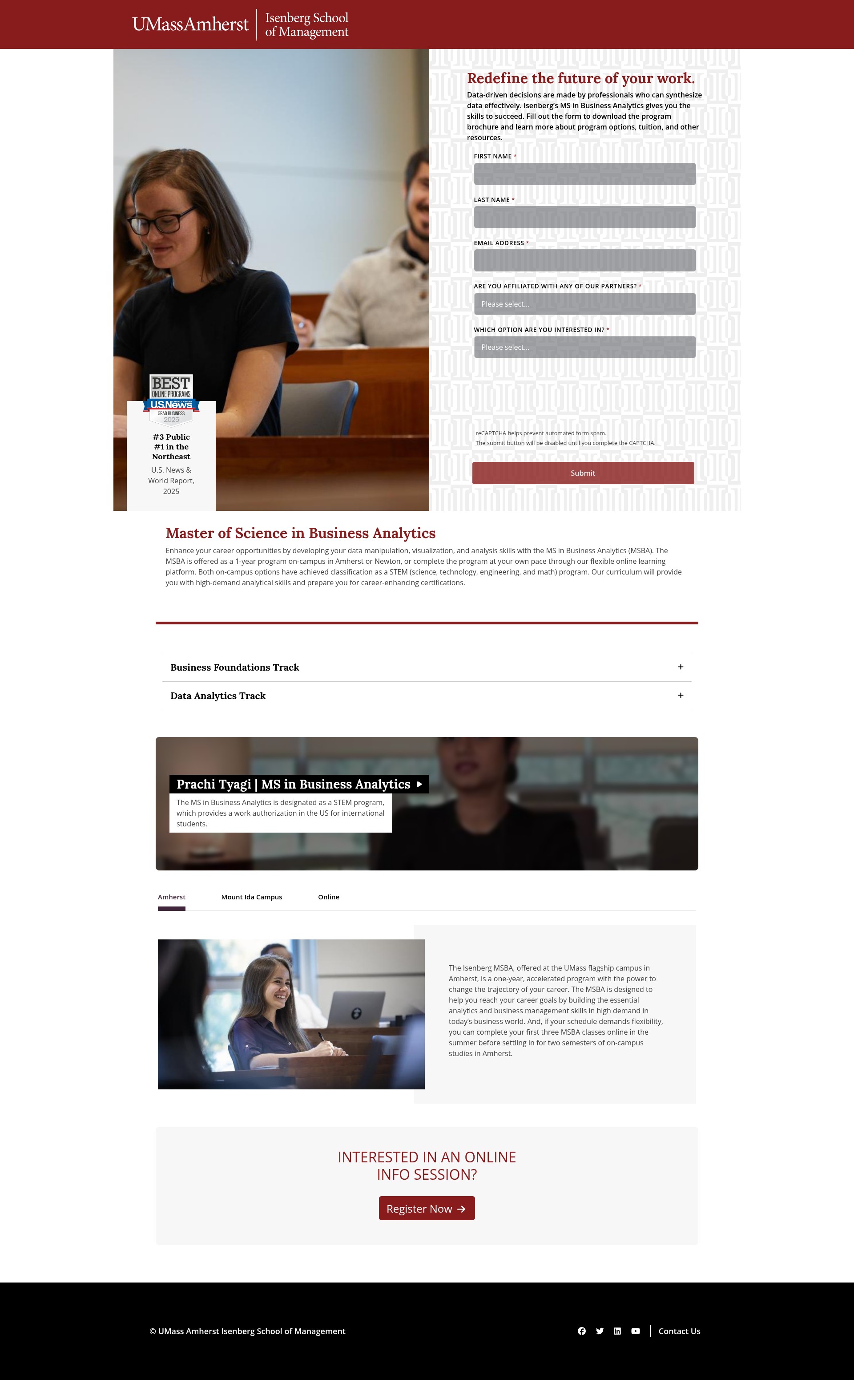 Landing Page