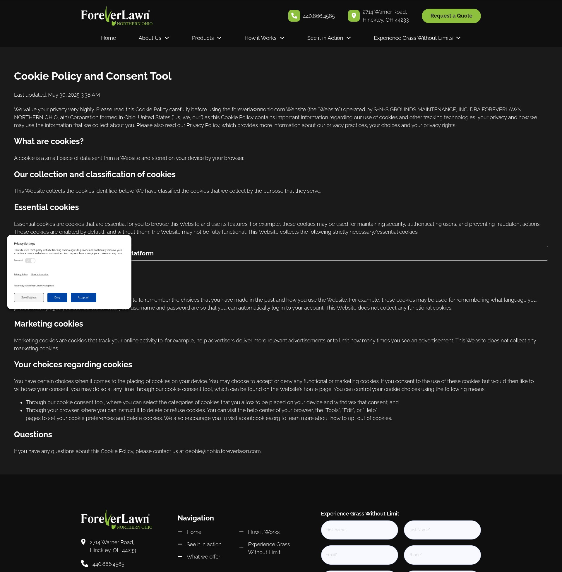 Landing Page